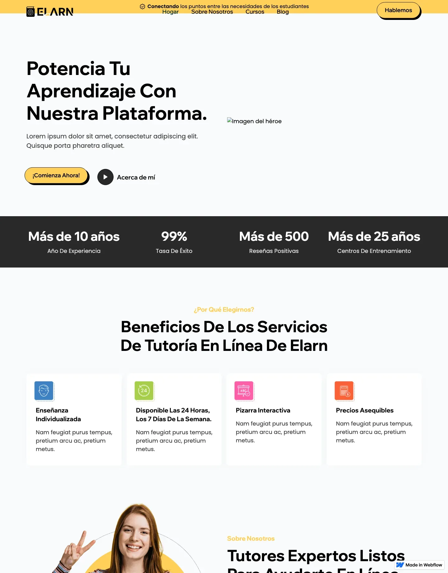 Diseño de página web para consultoría y coaching