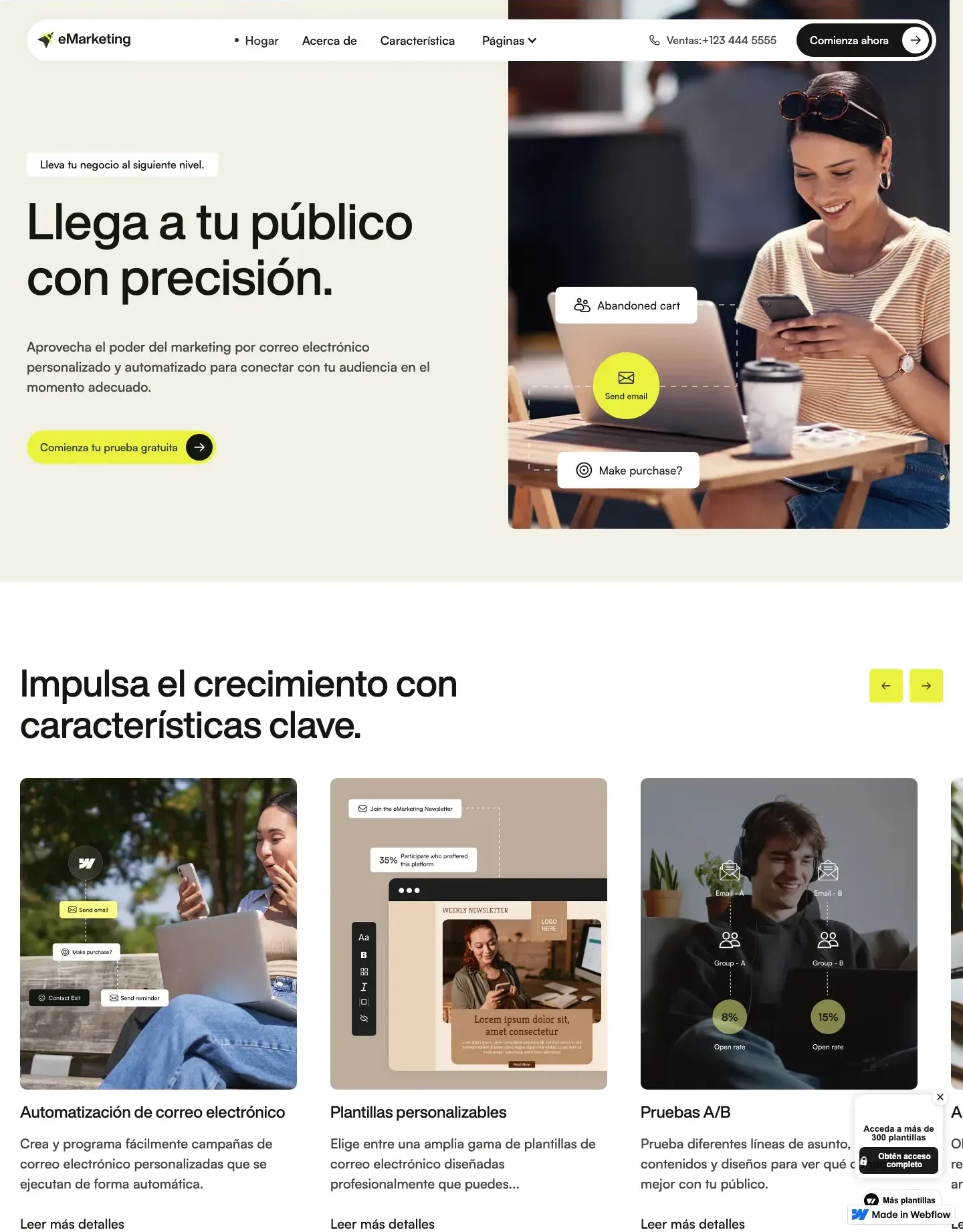 Diseño de página web para tienda en línea