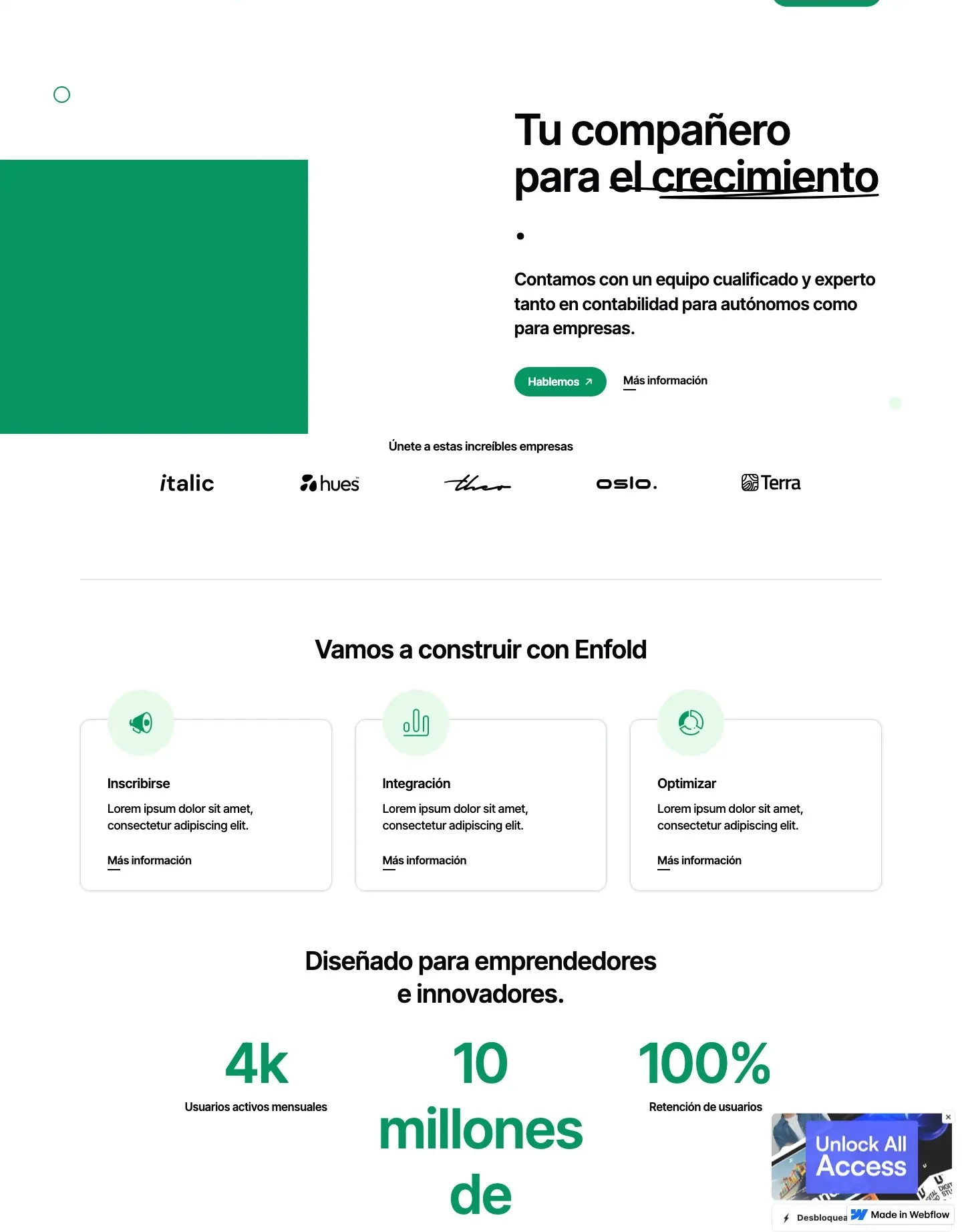 Diseño de página web para consultoría y coaching