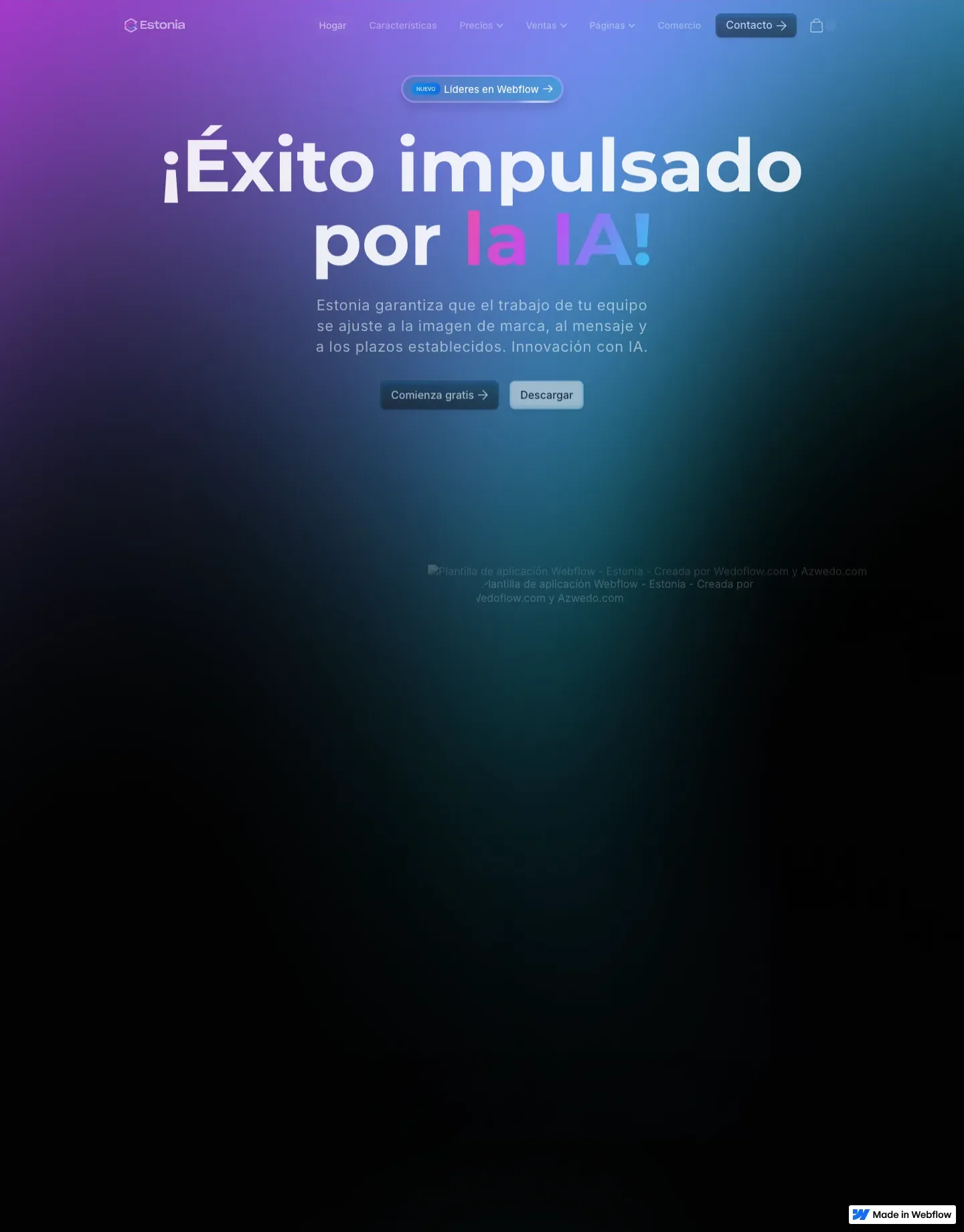 Diseño de página web para landing pages
