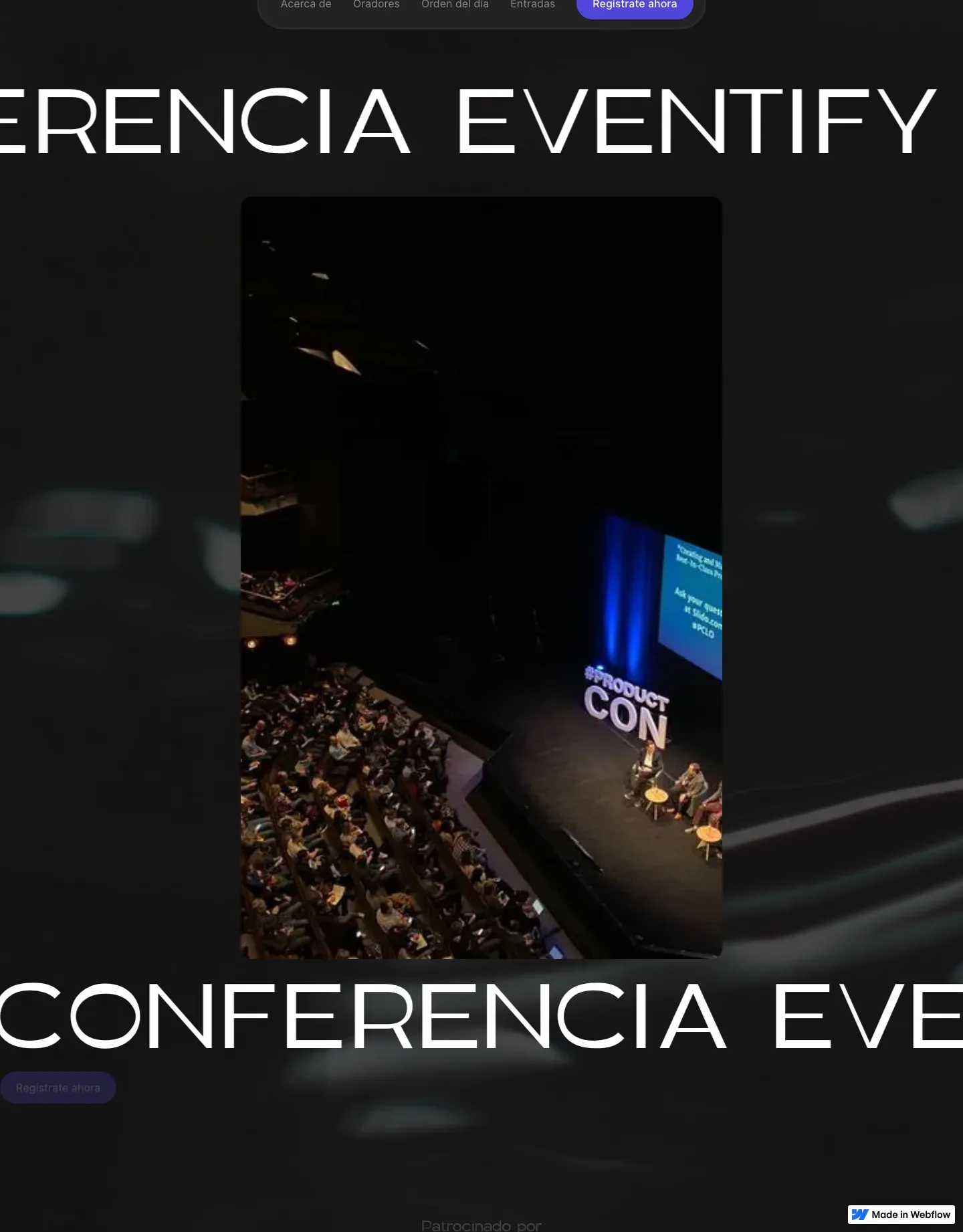 Diseño de página web para fotografía y eventos