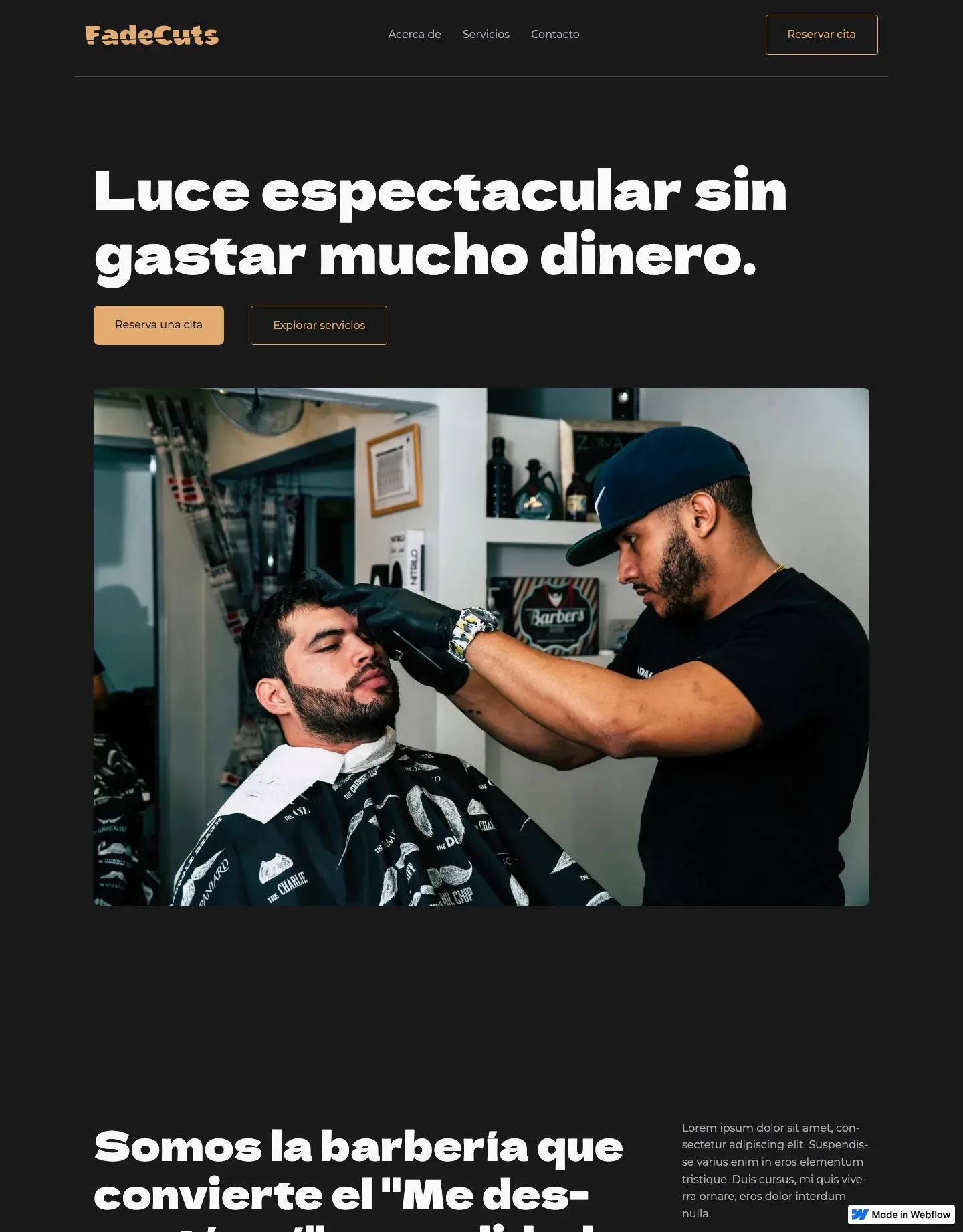 Diseño de página web para belleza y estética