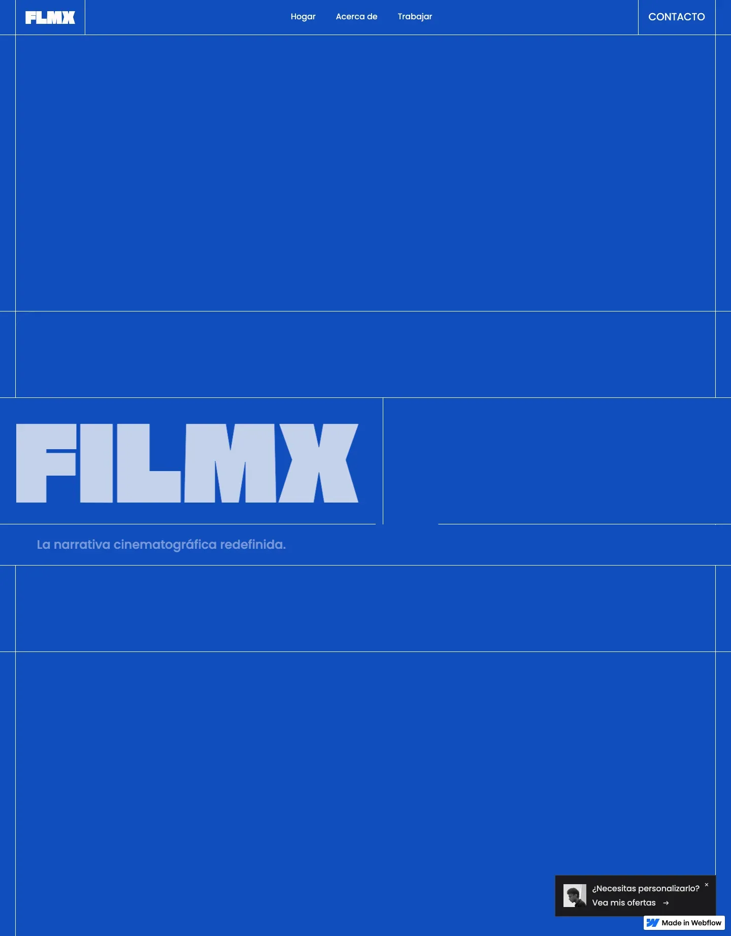 Diseño de página web para música y entretenimiento