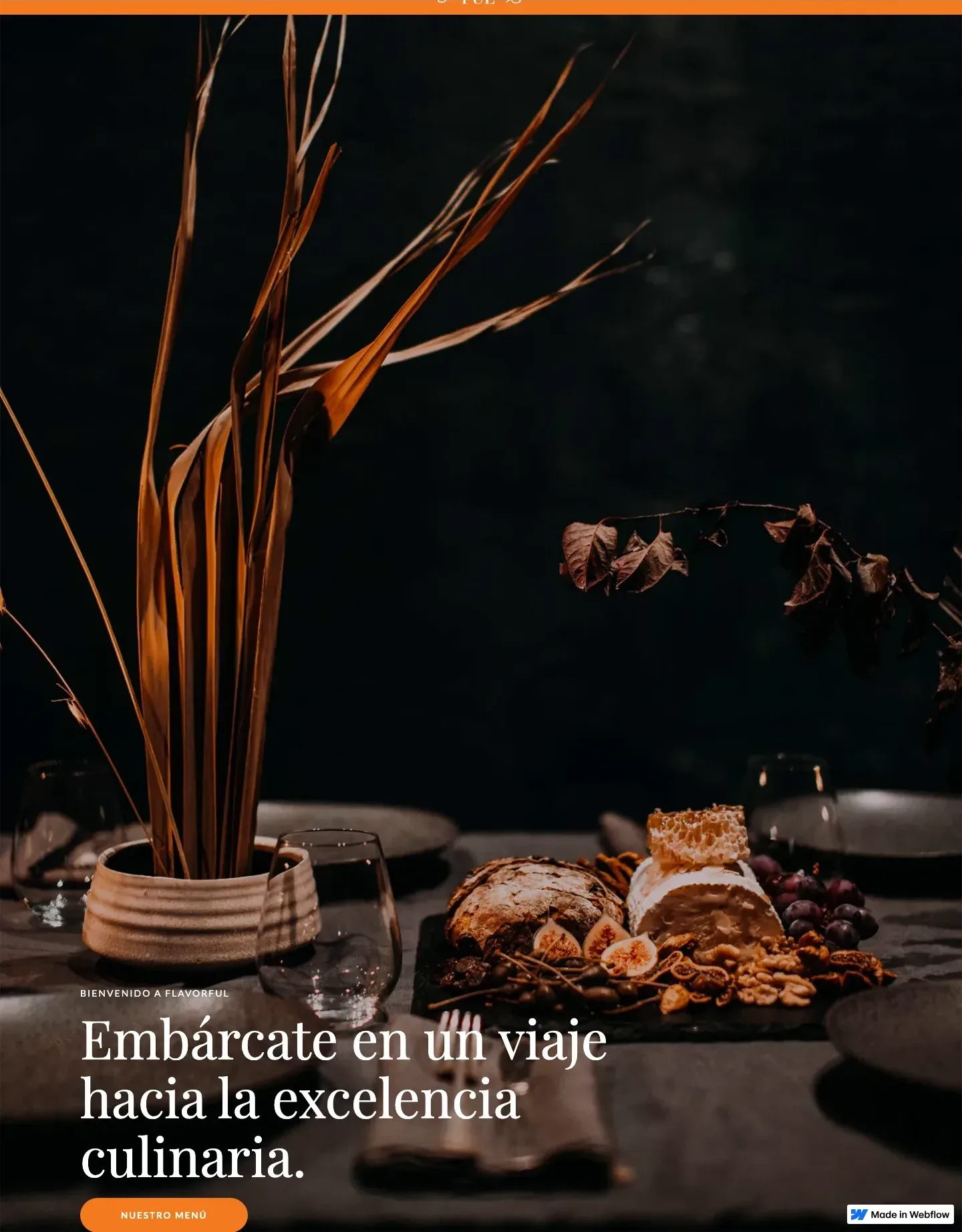 Diseño de página web para restaurantes y cafés