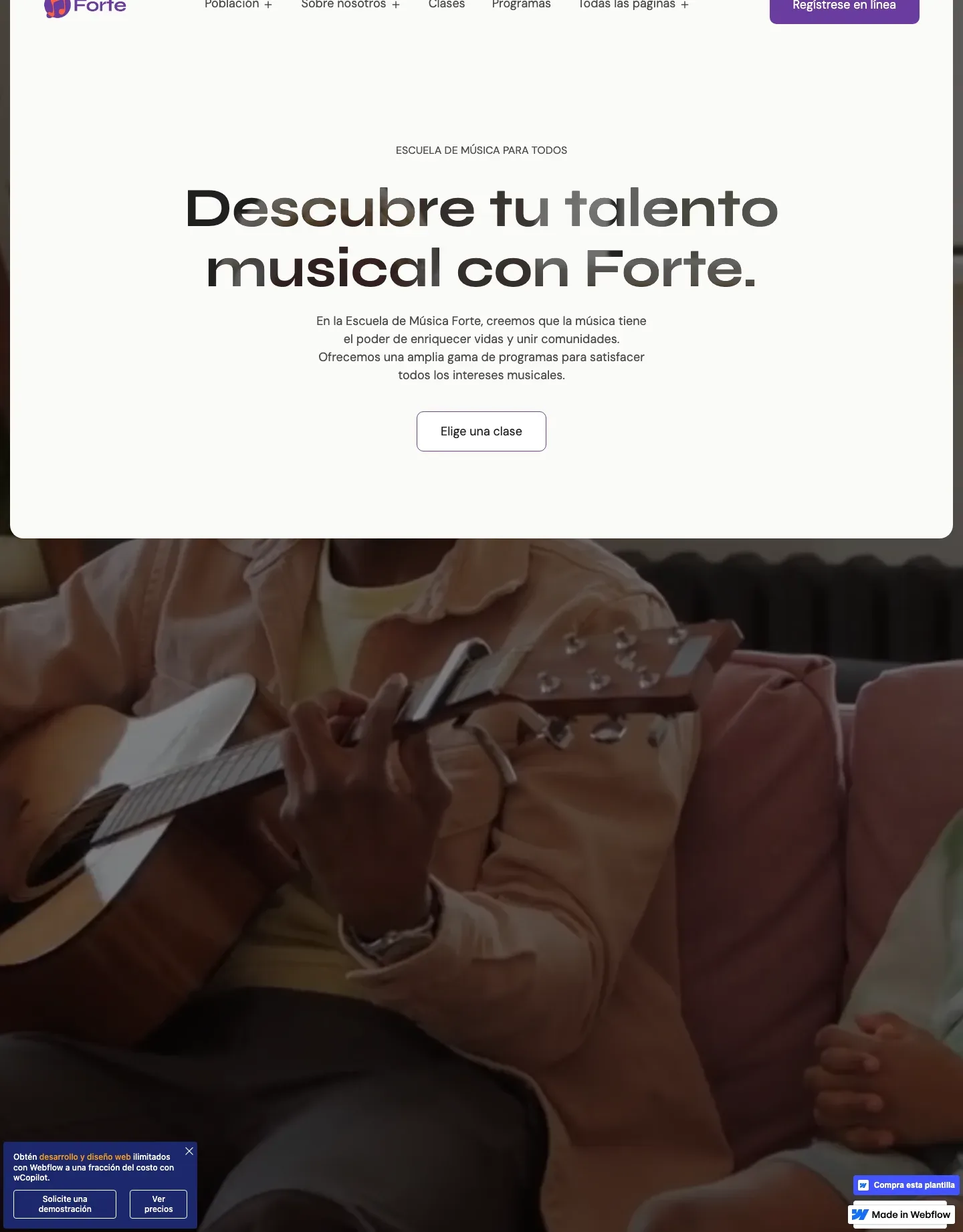Diseño de página web para educación