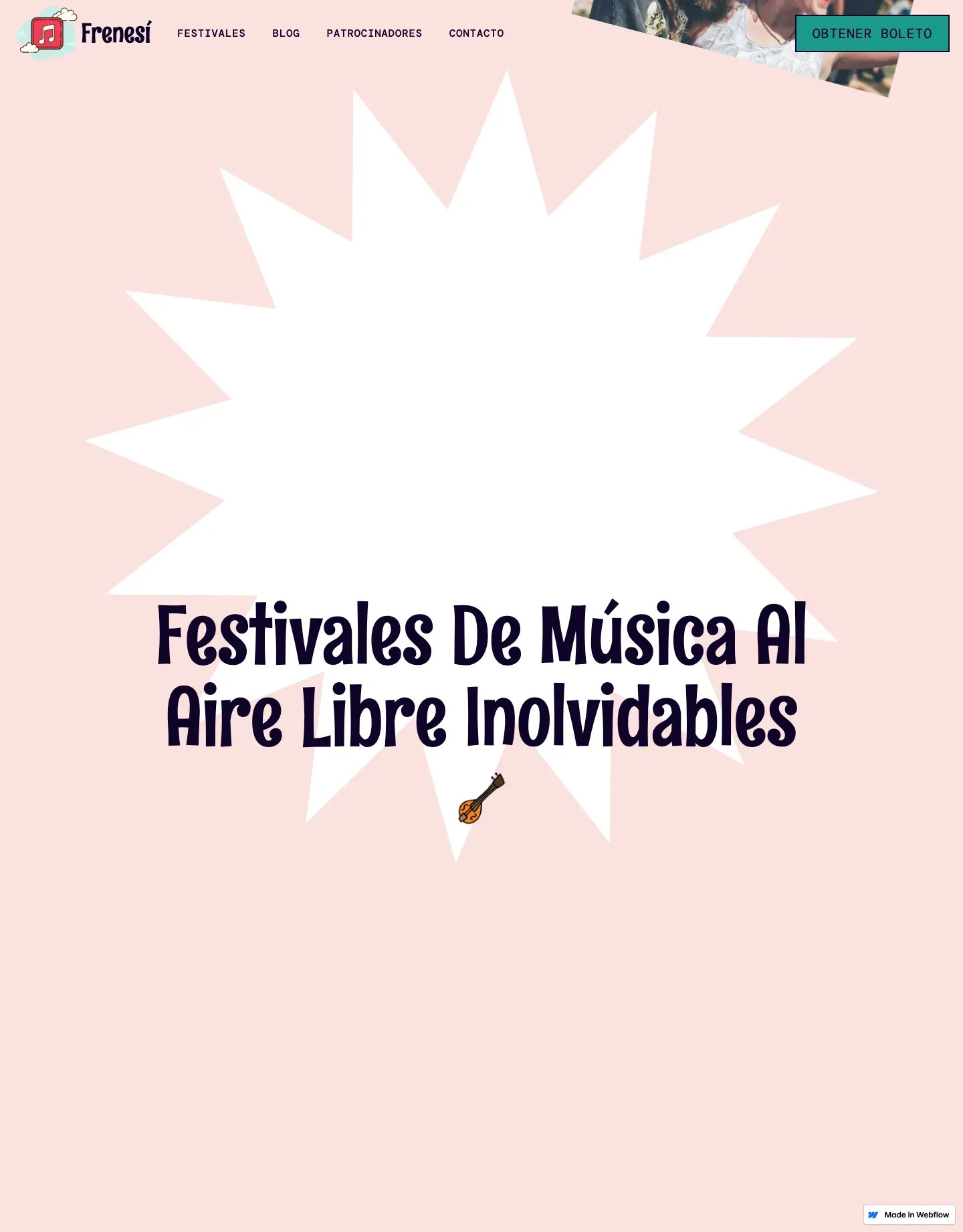 Diseño de página web para fotografía y eventos