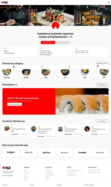 Diseño de página web para tienda en línea