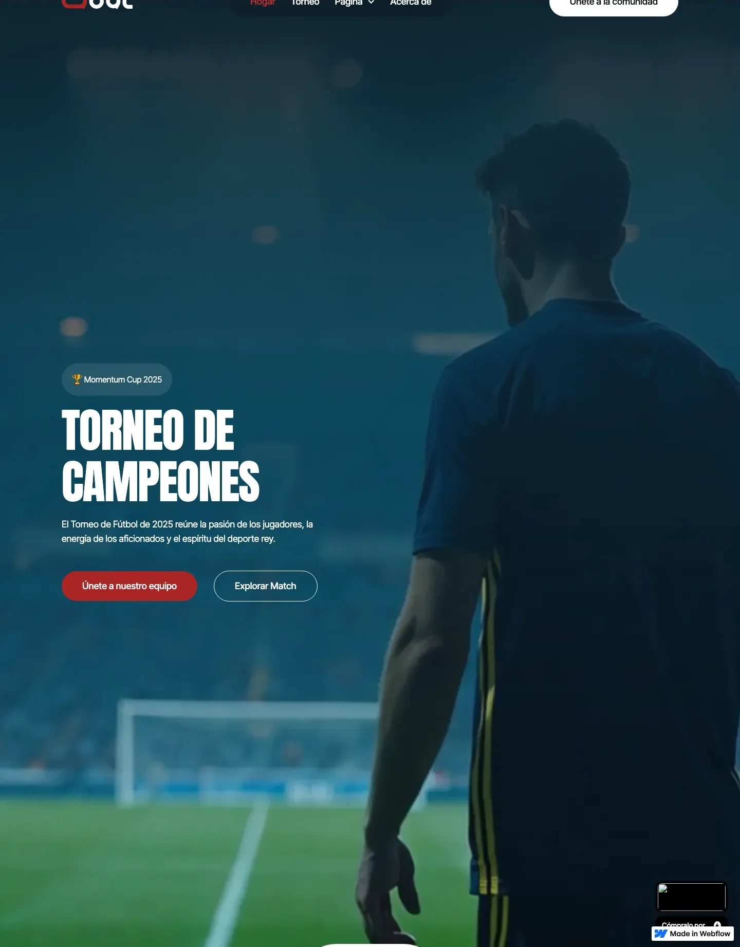 Diseño de página web para gimnasios