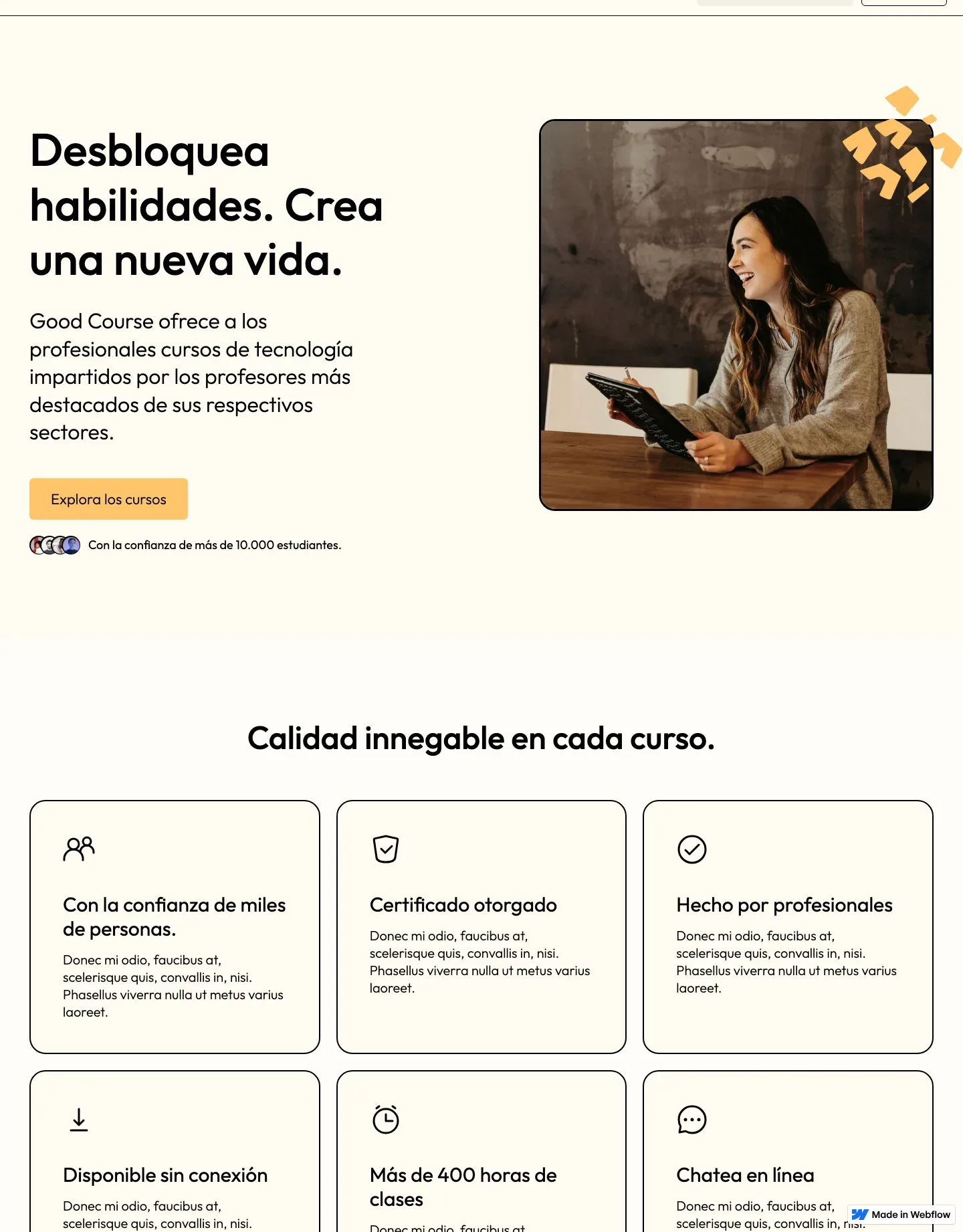 Diseño de página web para educación