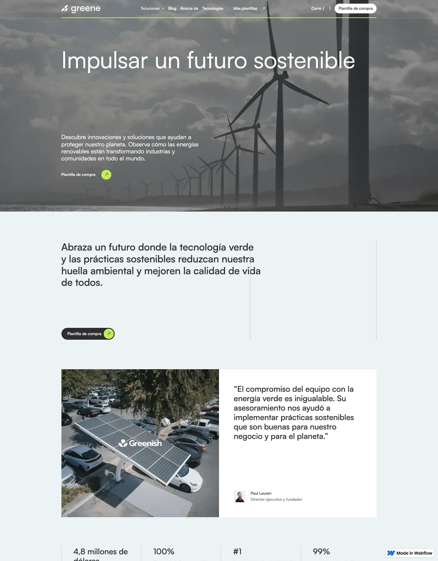 Diseño de página web para servicios y mantenimiento