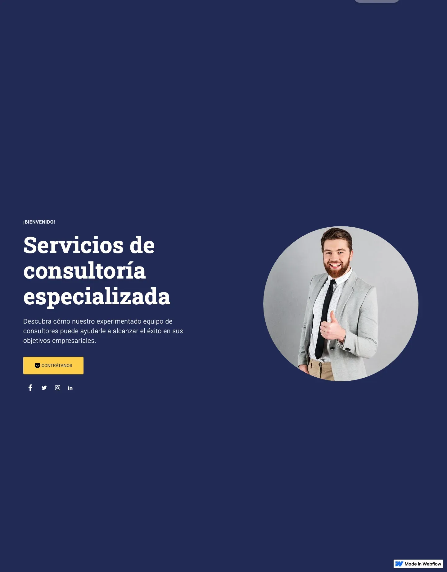 Diseño de página web para consultoría y coaching