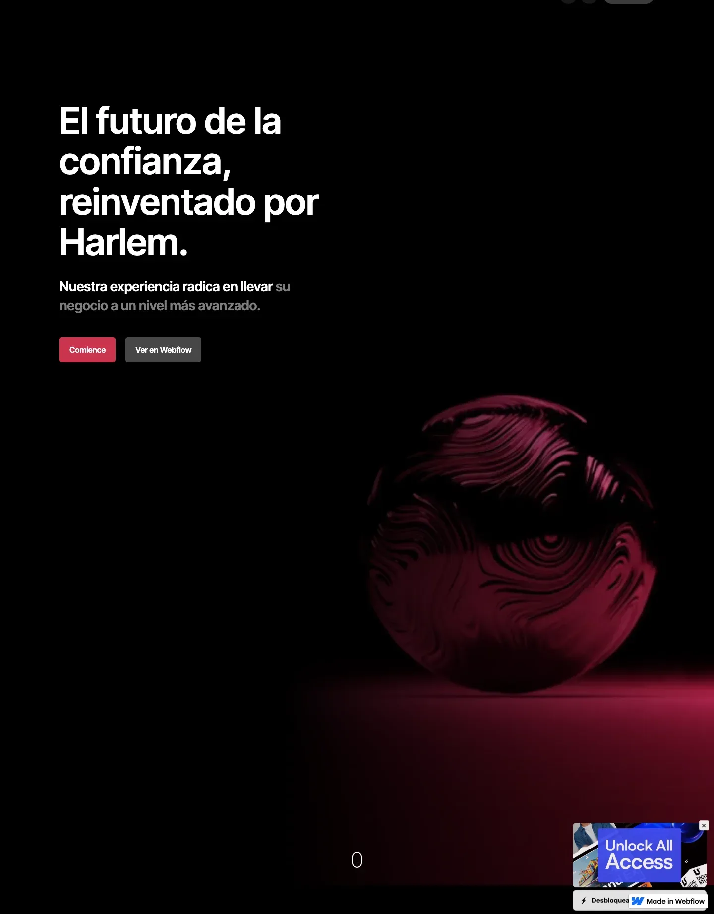 Diseño de página web para finanzas y seguros