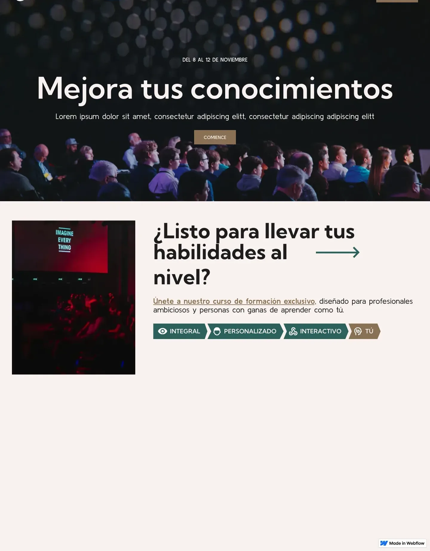 Diseño de página web para educación