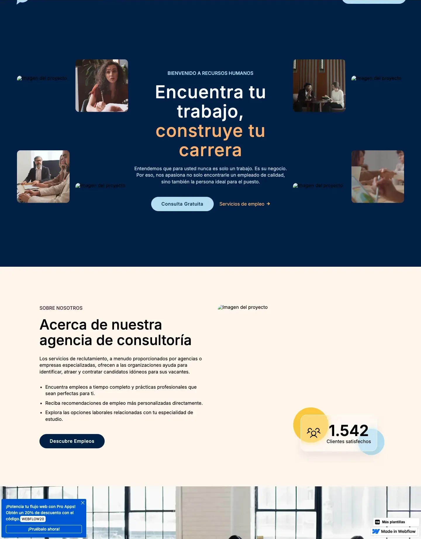 Diseño de página web para consultoría y coaching