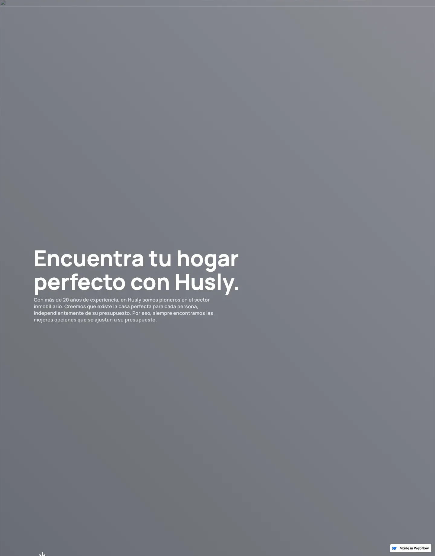 Diseño de página web para inmobiliarias