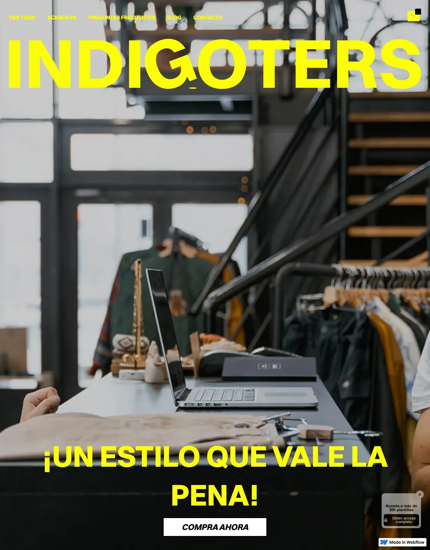 Diseño de página web para tienda en línea
