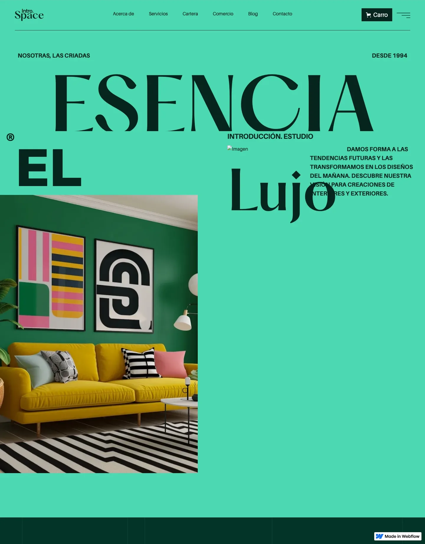 Diseño de página web para agencias y estudios