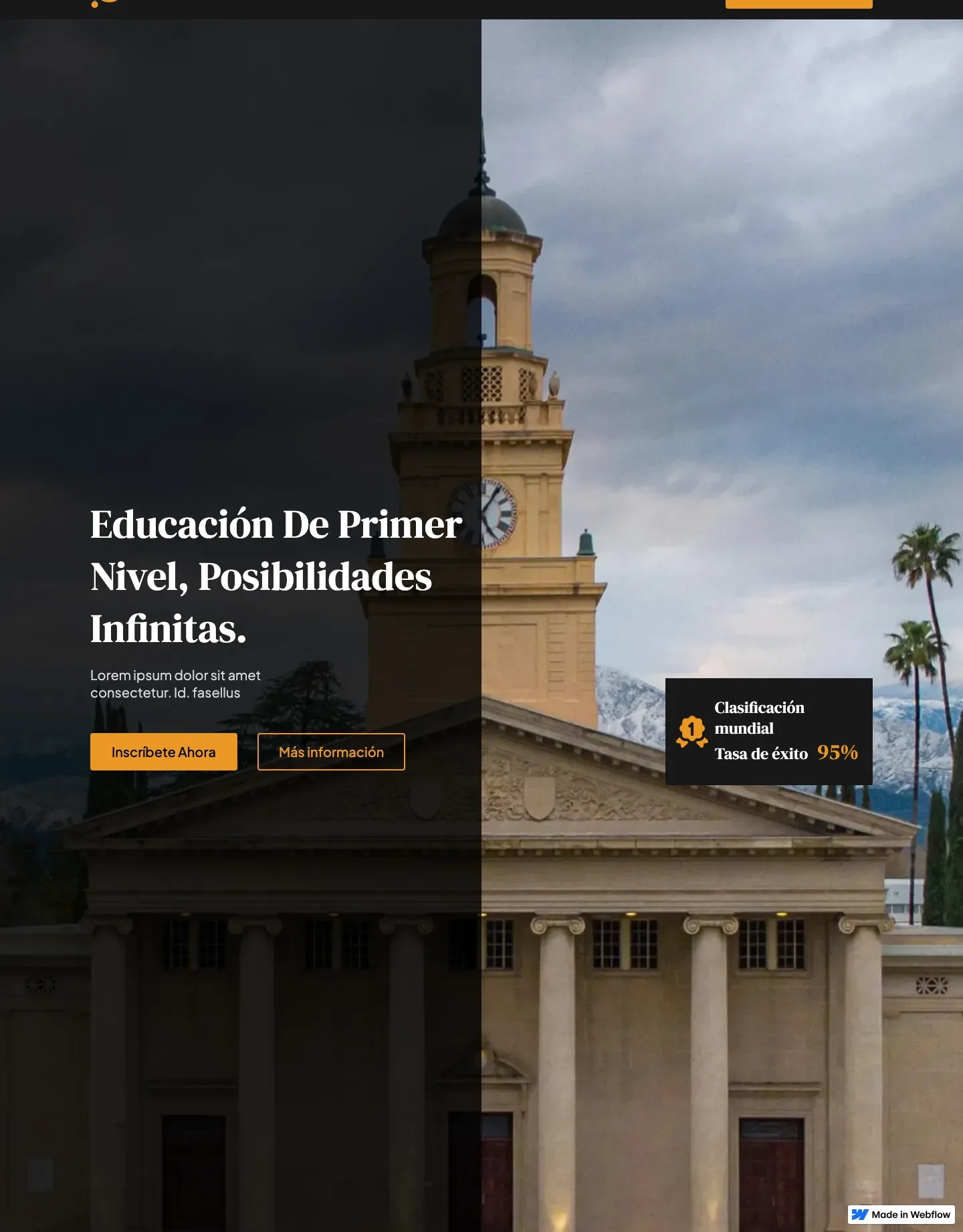 Diseño de página web para educación