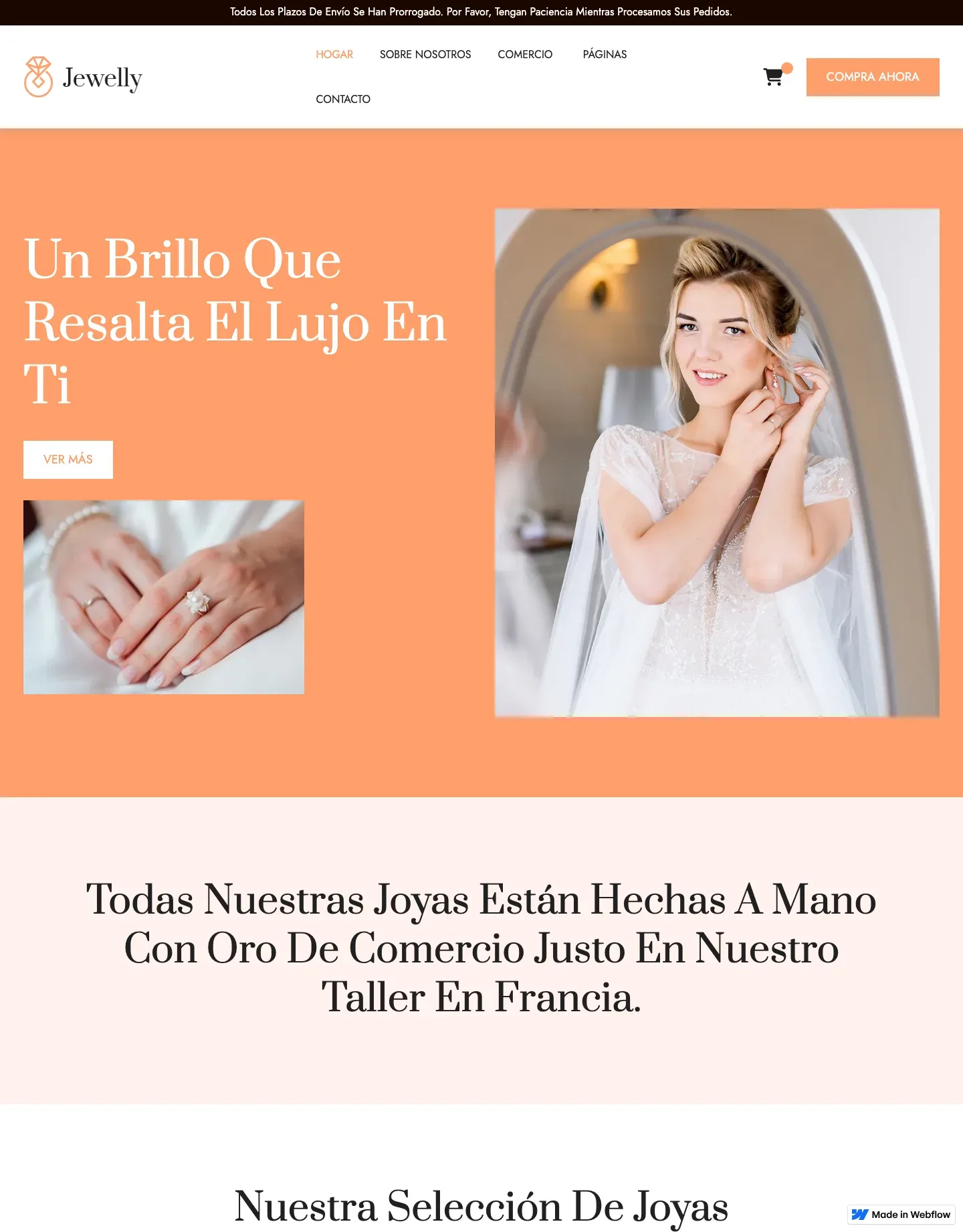 Diseño de página web para tienda en línea