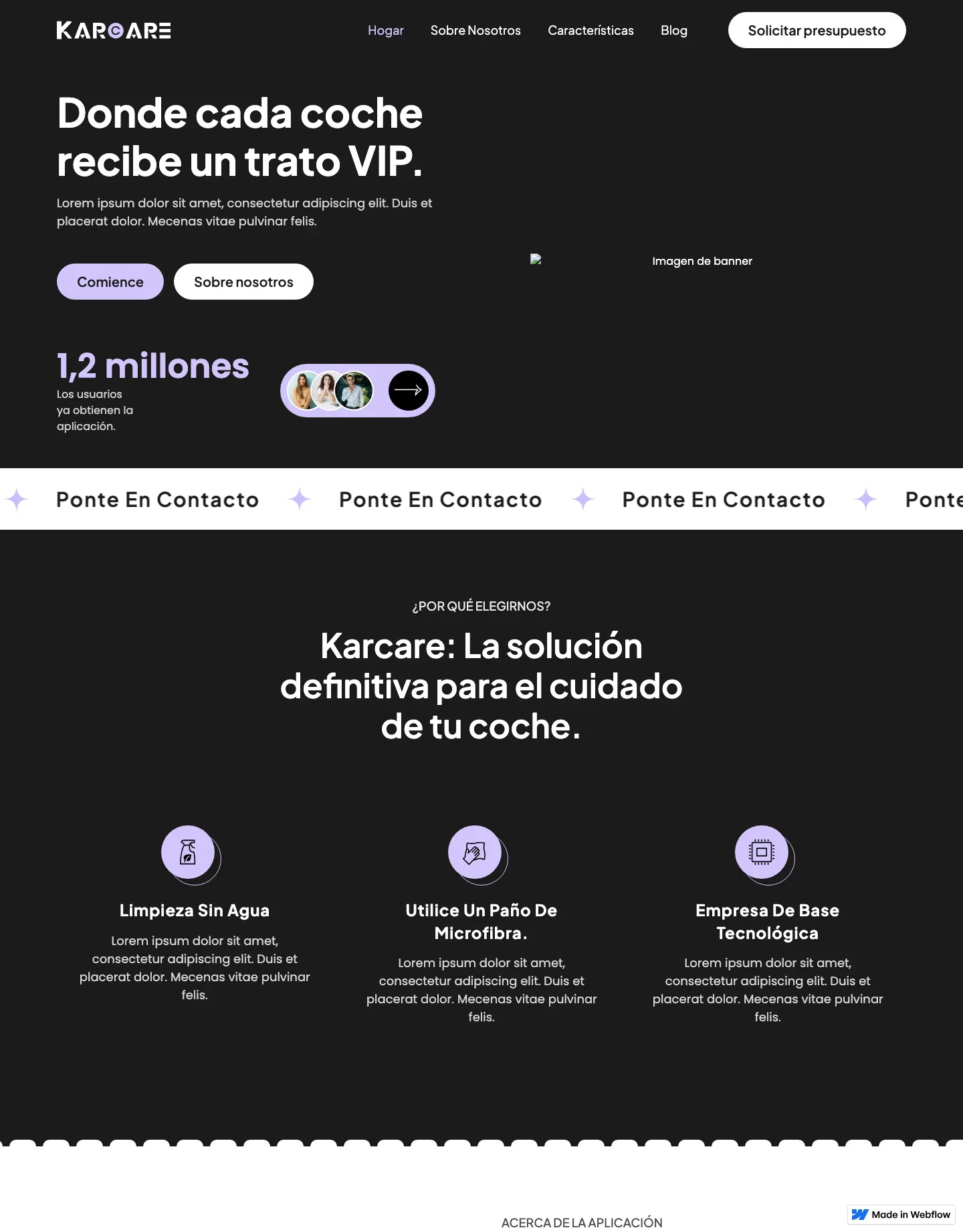 Diseño de página web para salud y bienestar