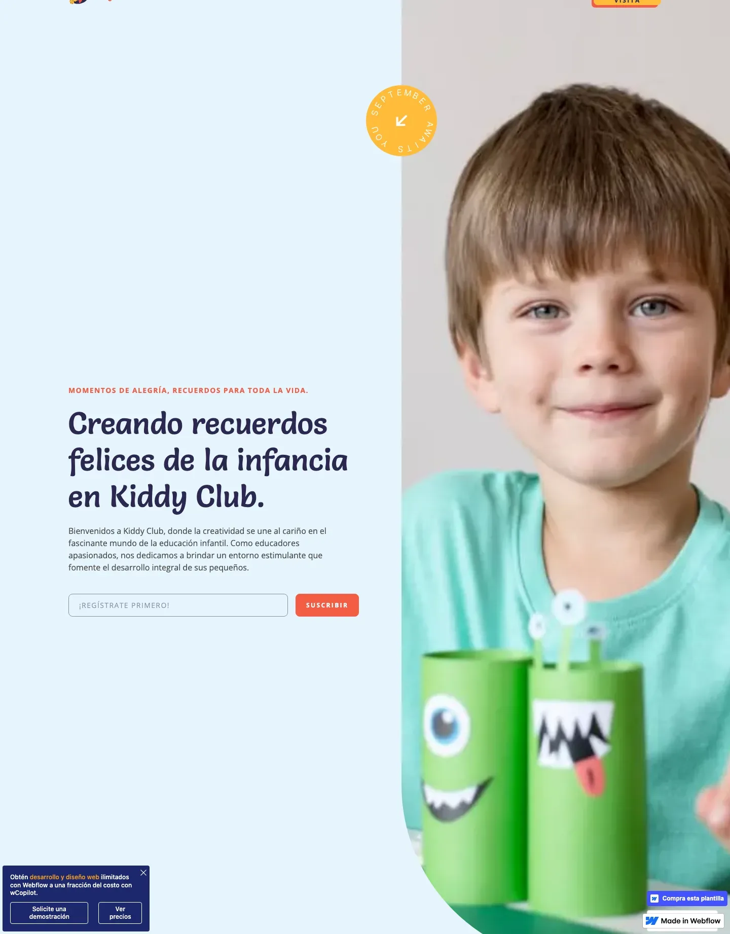 Diseño de página web para música y entretenimiento