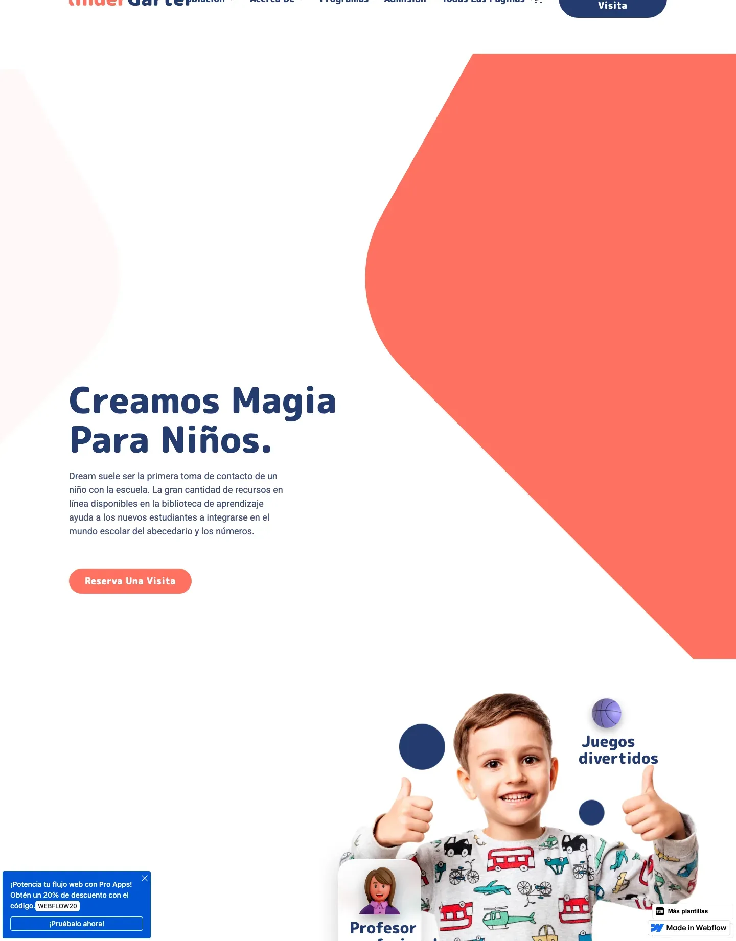 Diseño de página web para educación