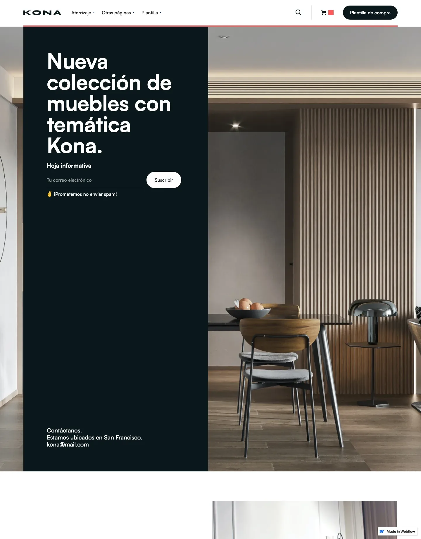 Diseño de página web para tienda en línea