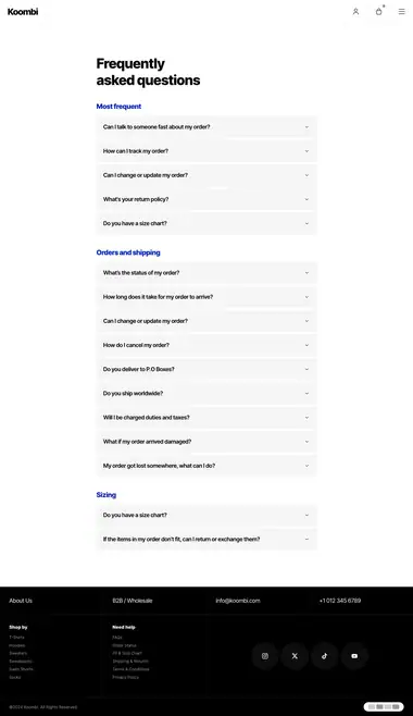 Diseño de página web para tienda en línea