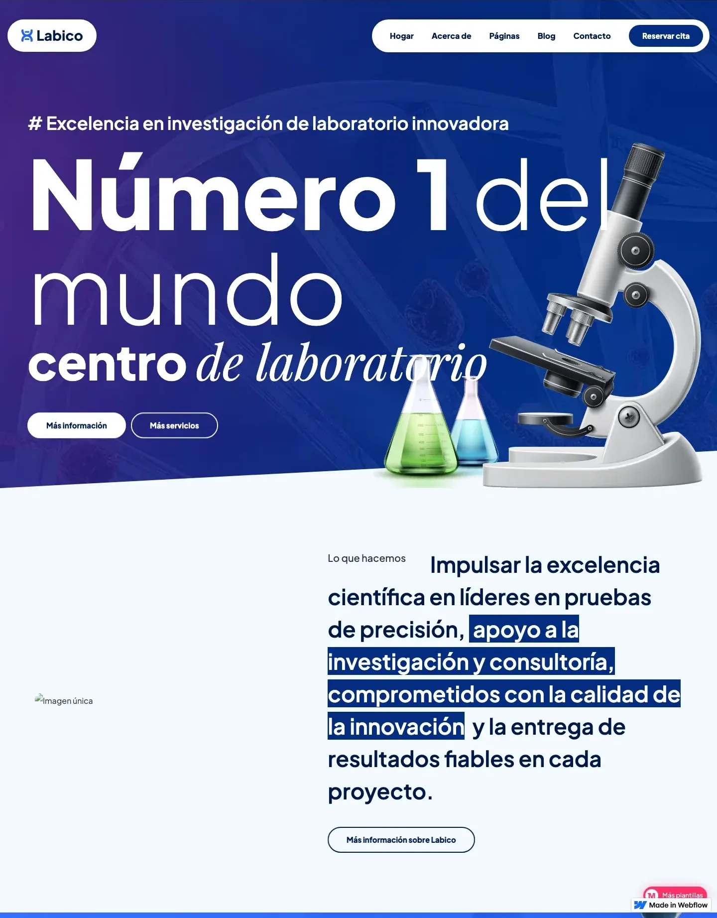 Diseño de página web para salud y bienestar