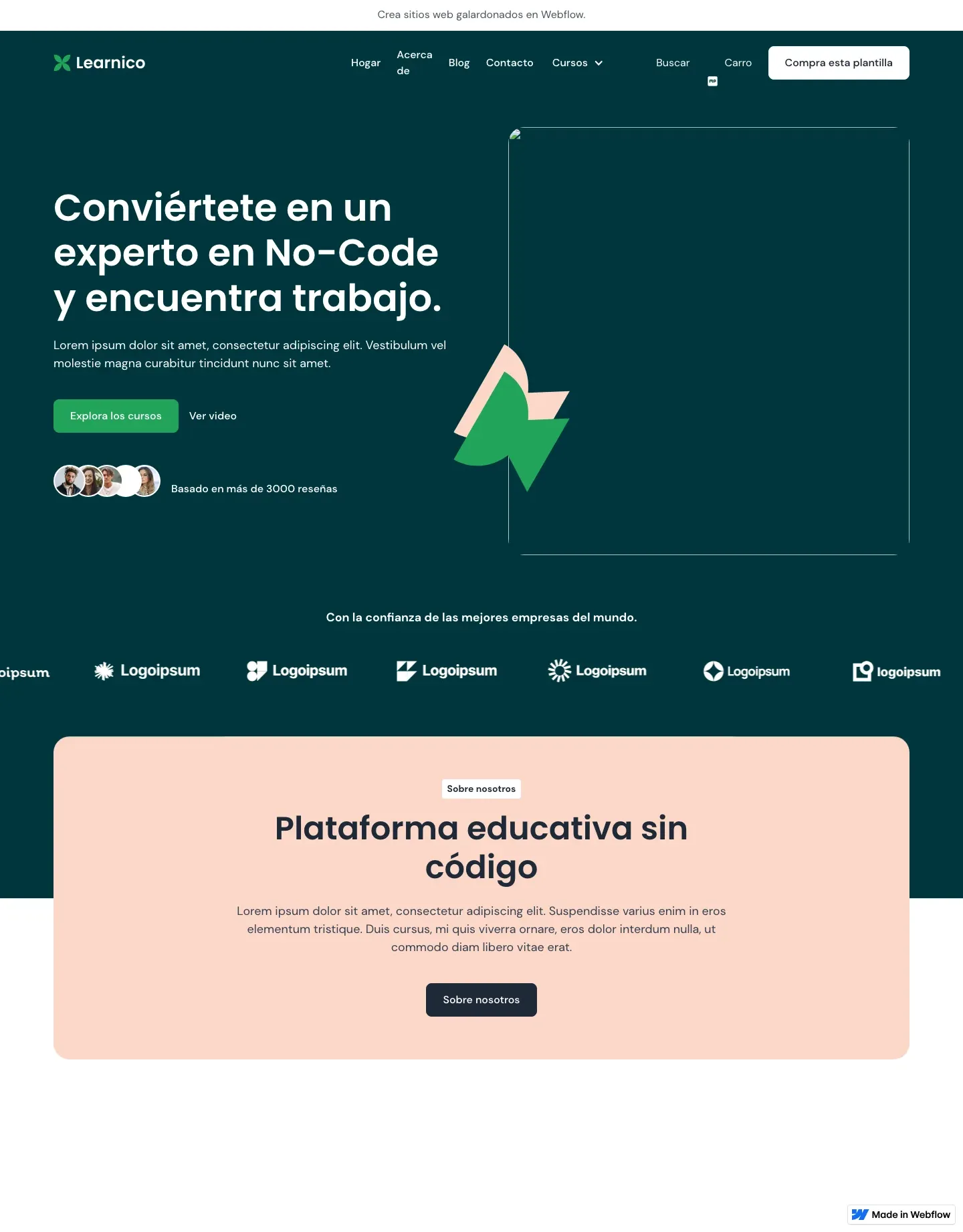 Diseño de página web para educación