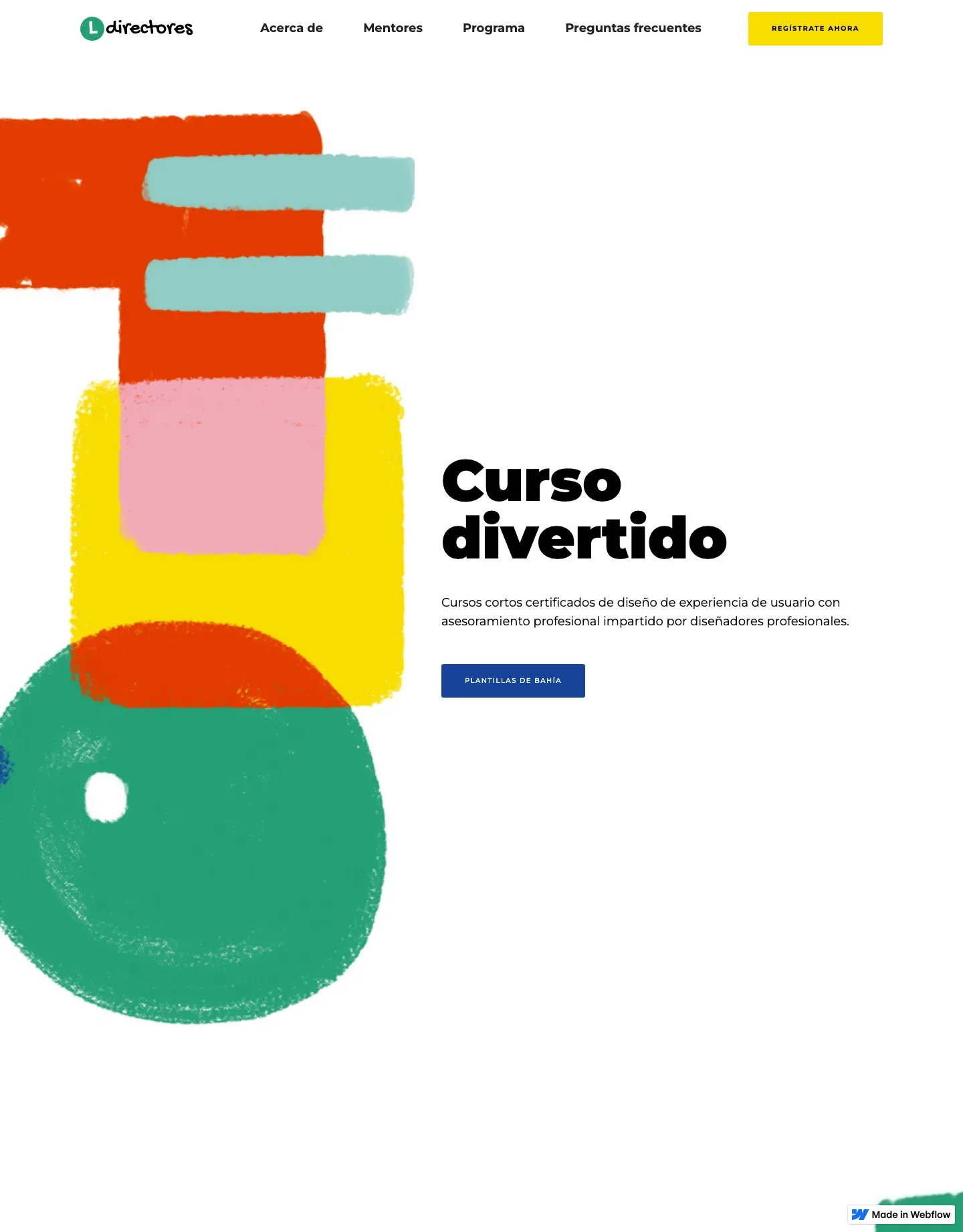 Diseño de página web para educación