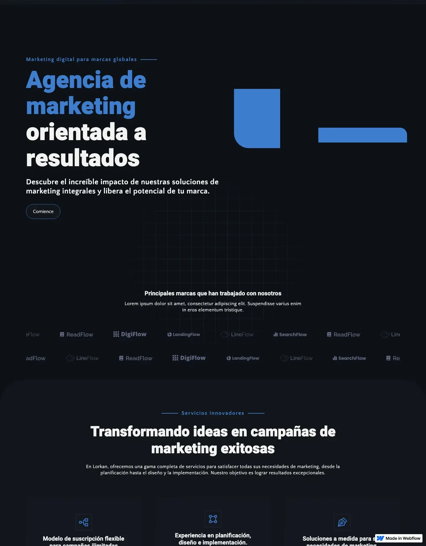 Diseño de página web para tienda en línea