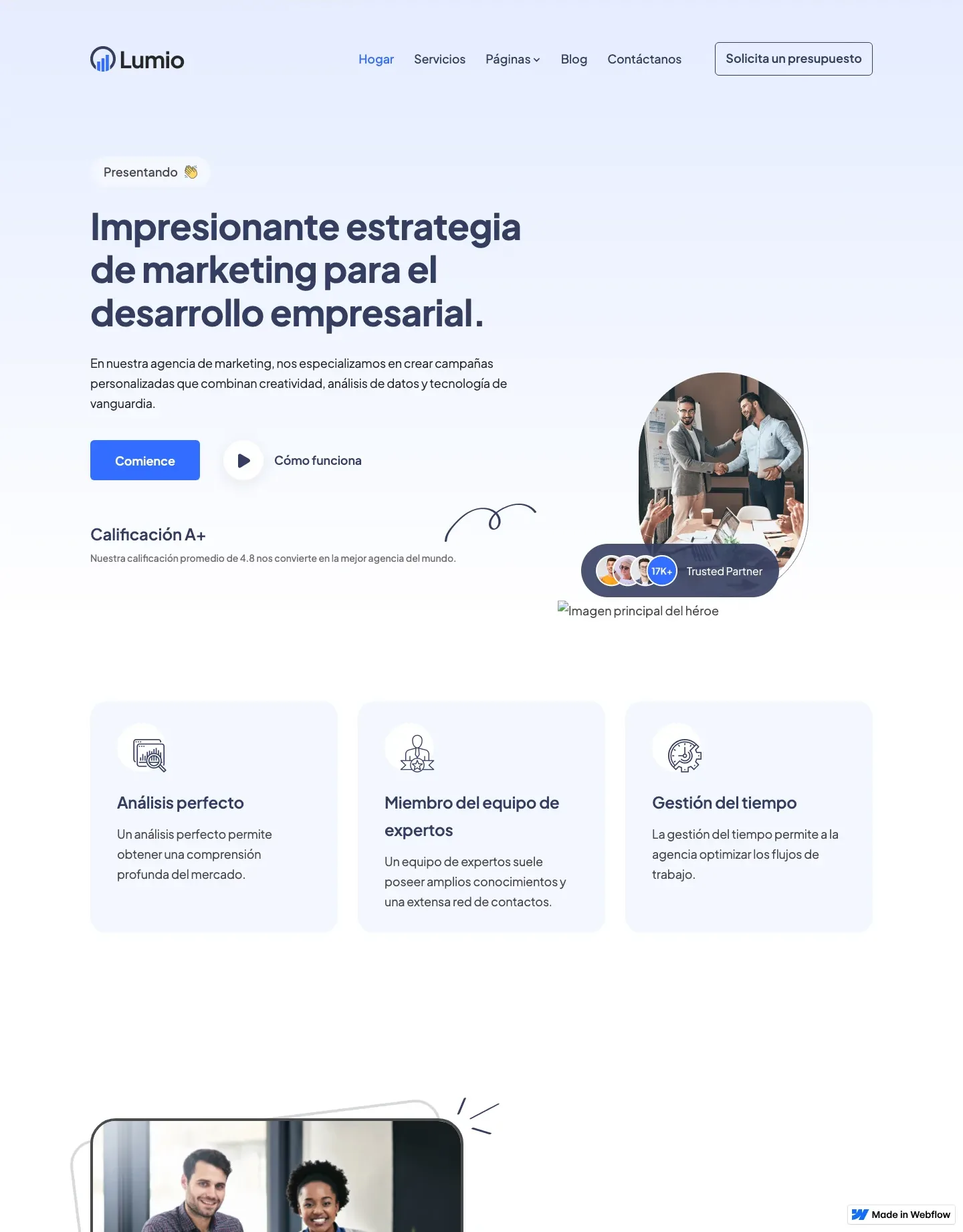 Diseño de página web para tienda en línea