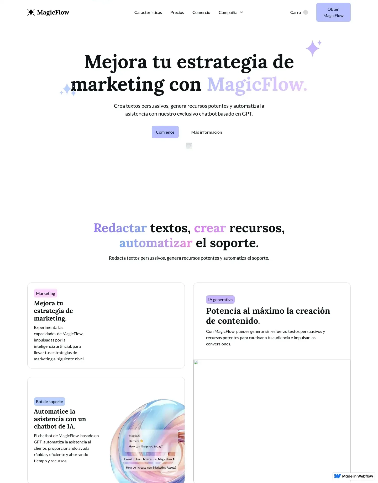 Diseño de página web para tienda en línea