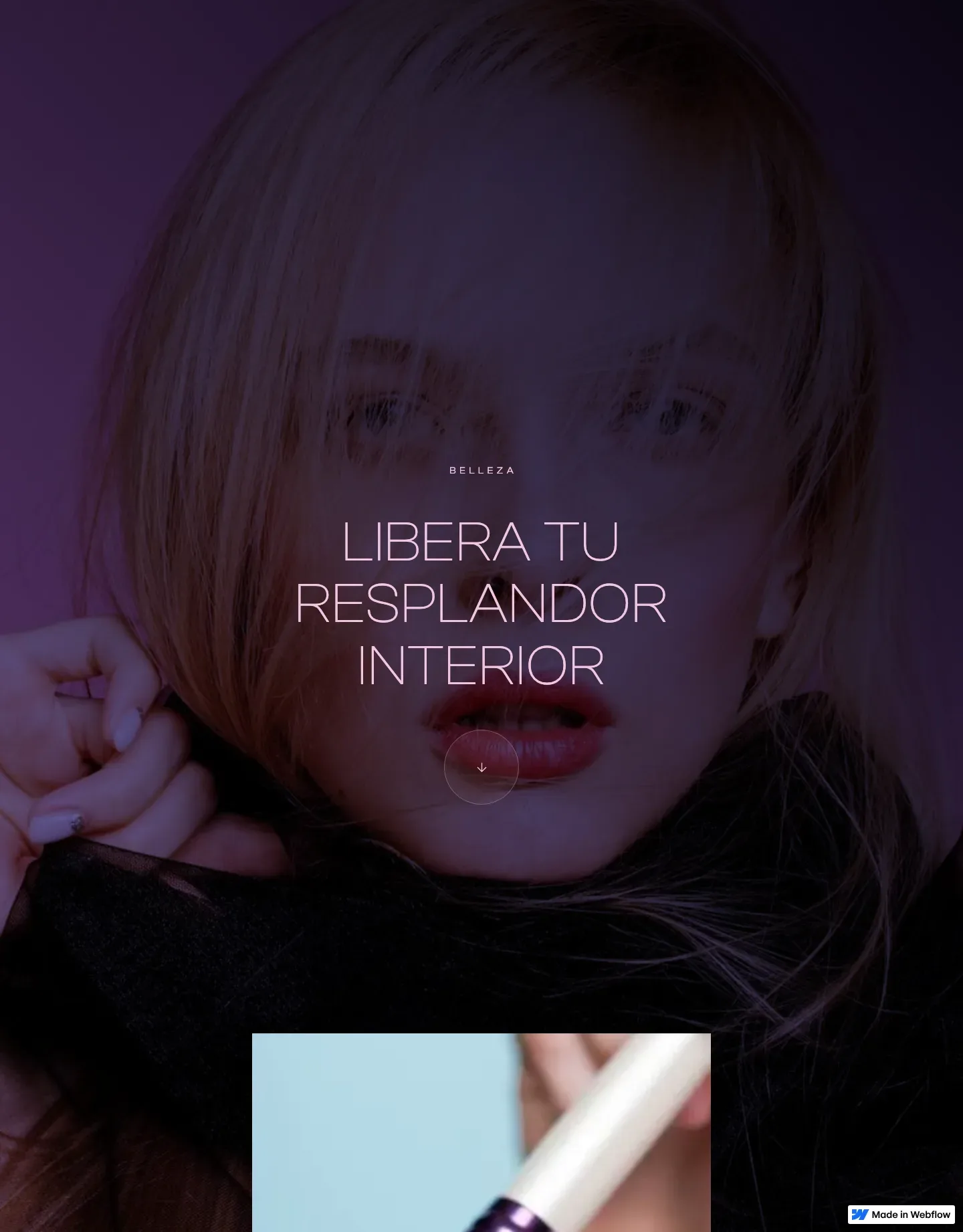 Diseño de página web para belleza y estética