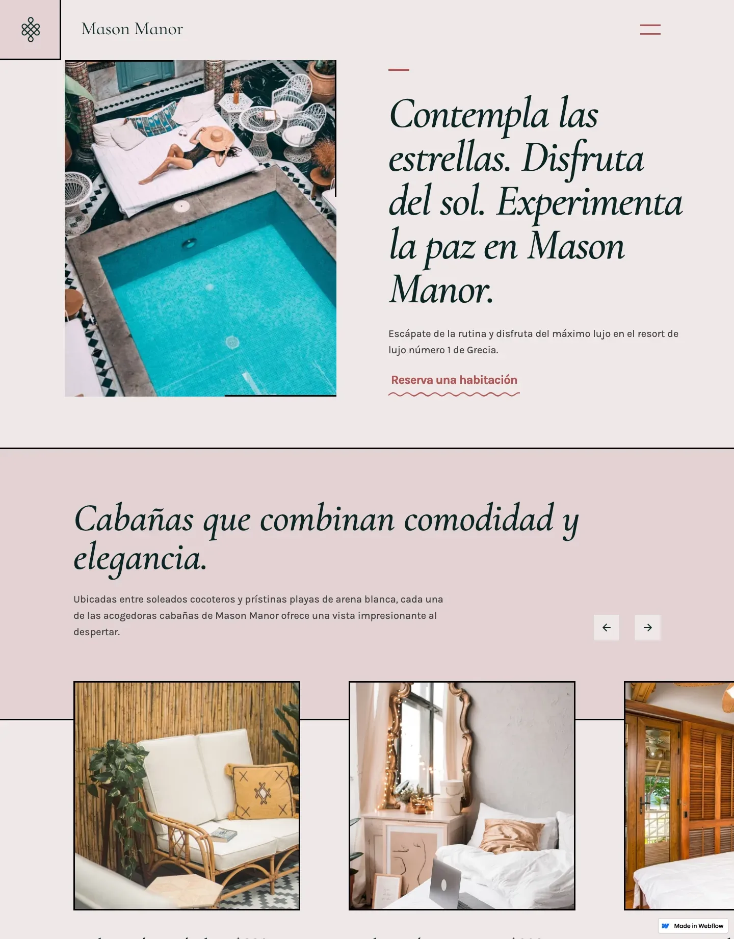 Diseño de página web para hoteles