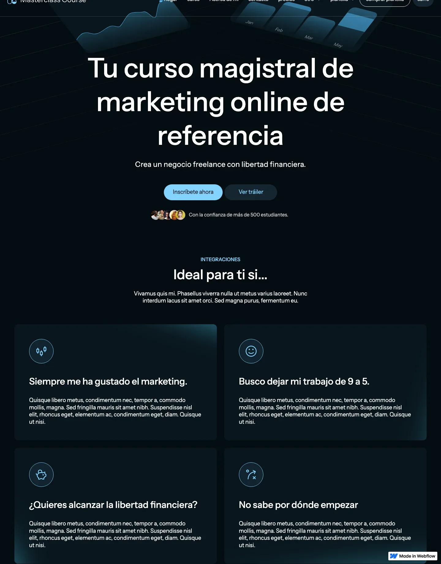 Diseño de página web para educación