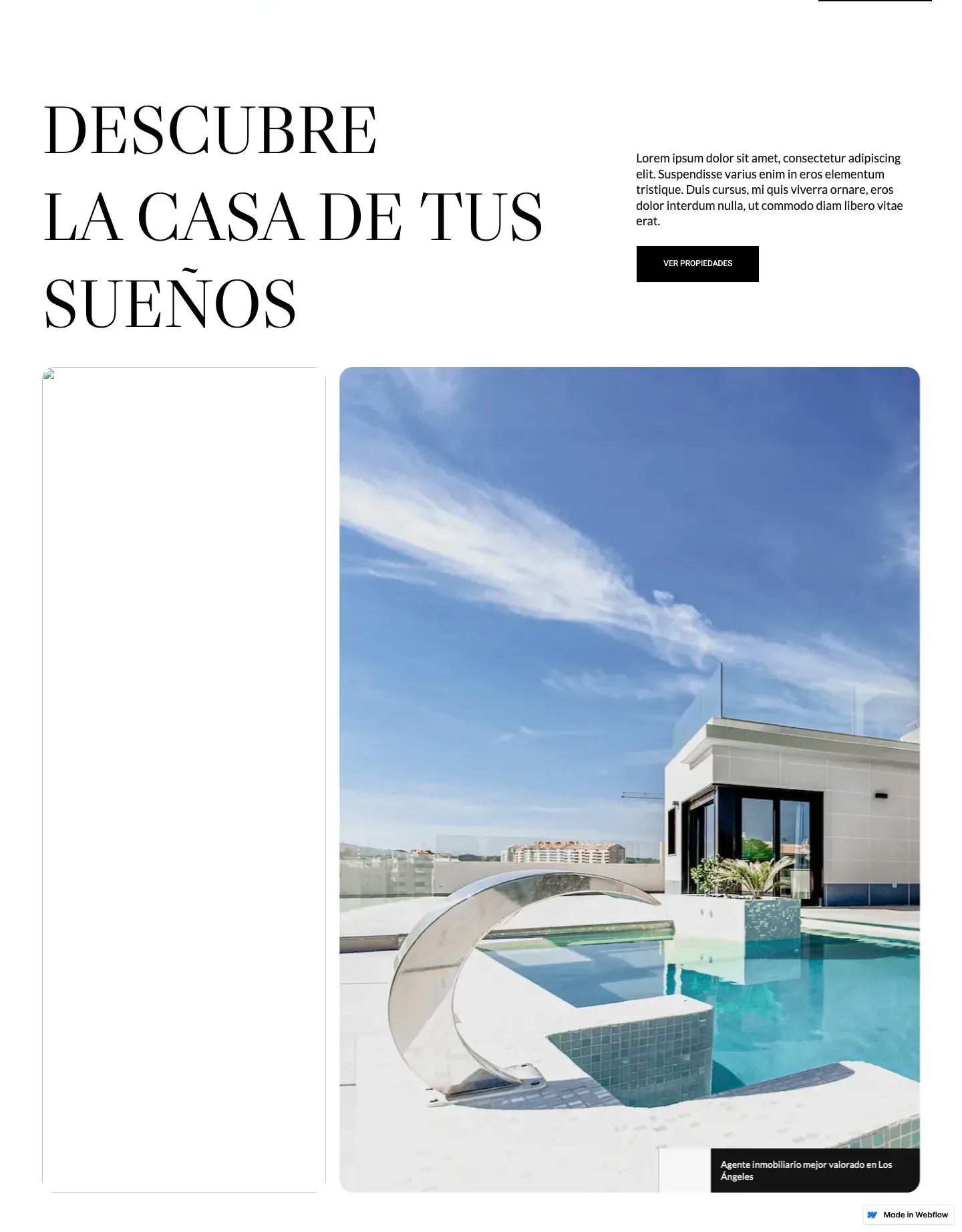 Diseño de página web para inmobiliarias