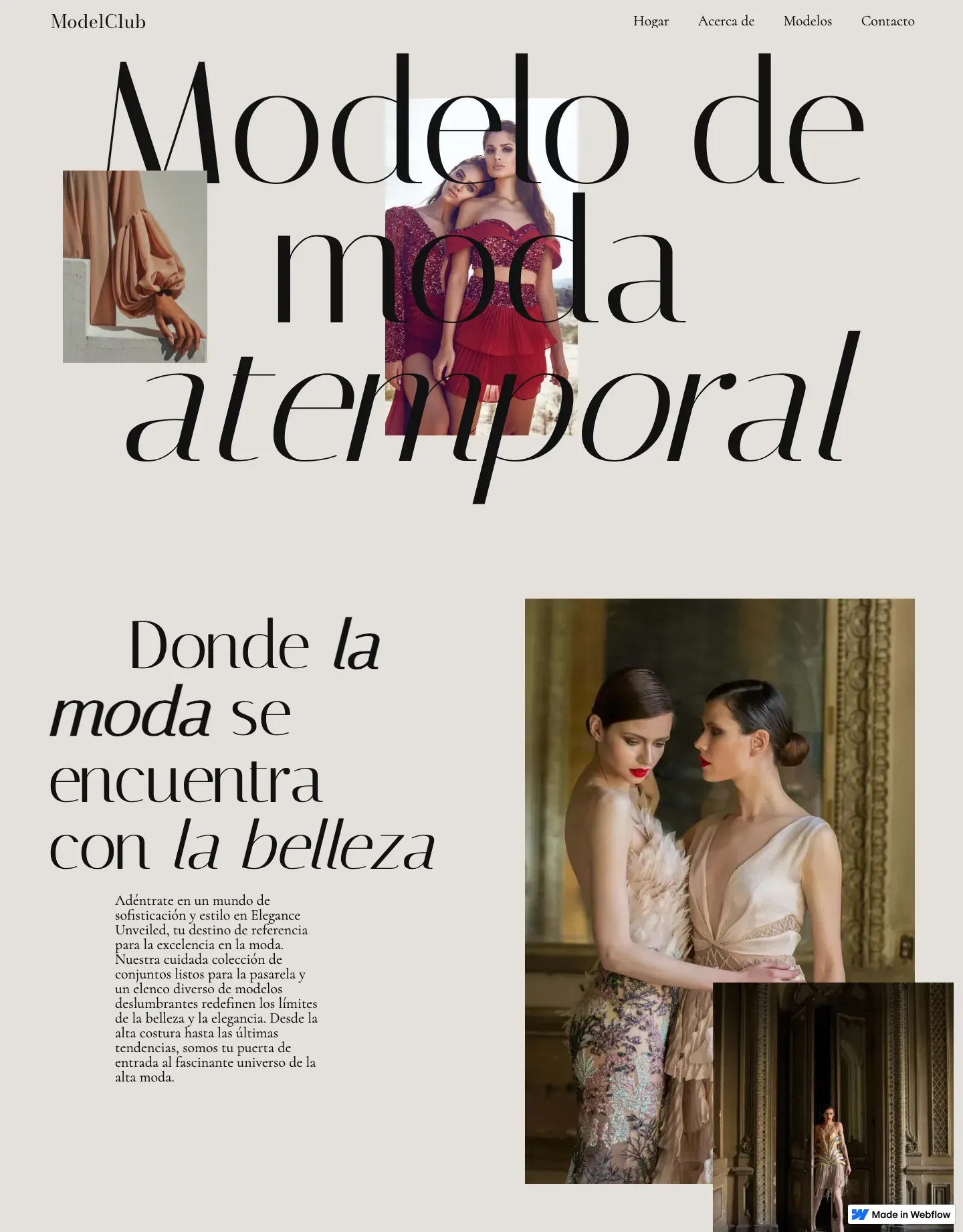 Diseño de página web para música y entretenimiento
