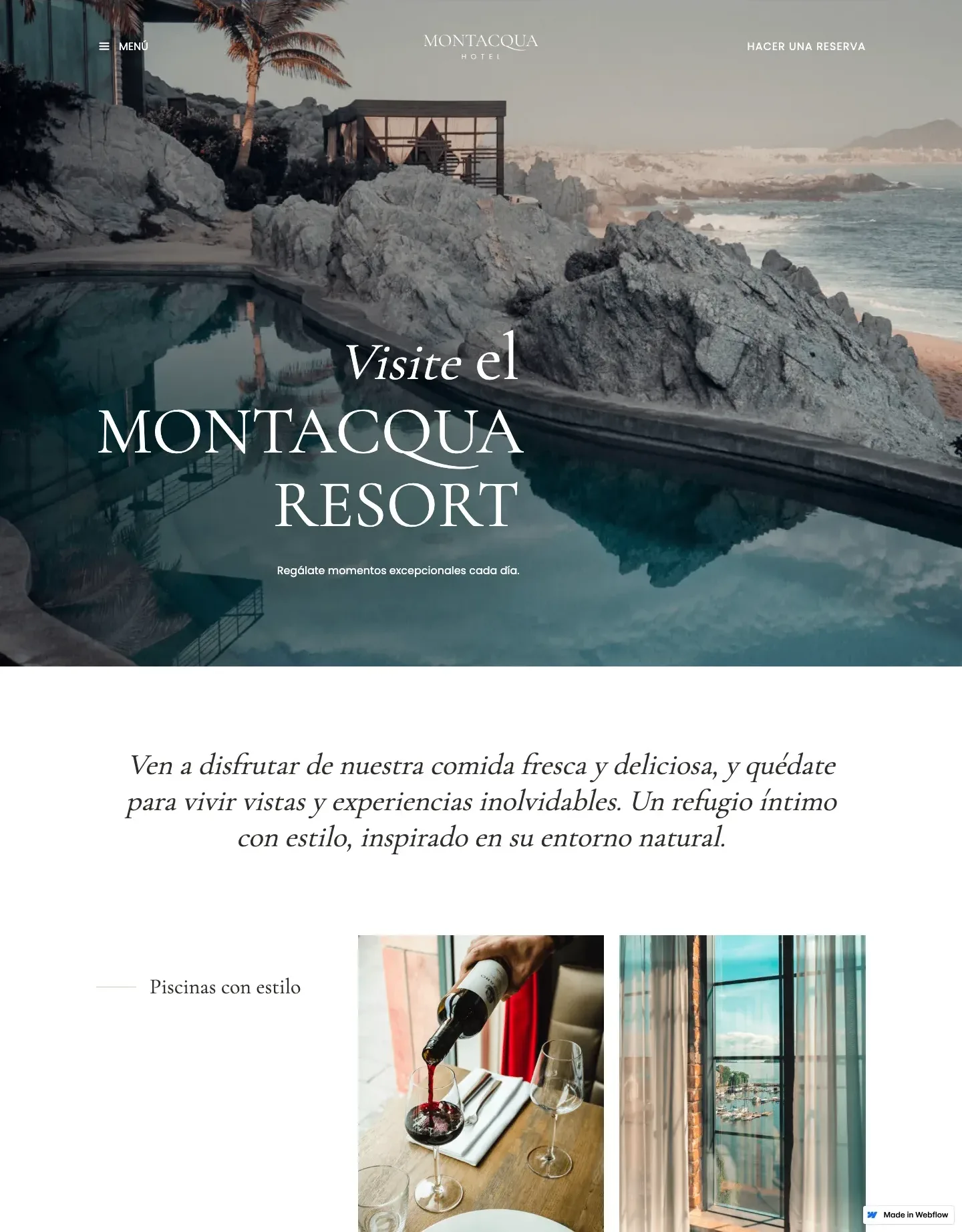Diseño de página web para hoteles