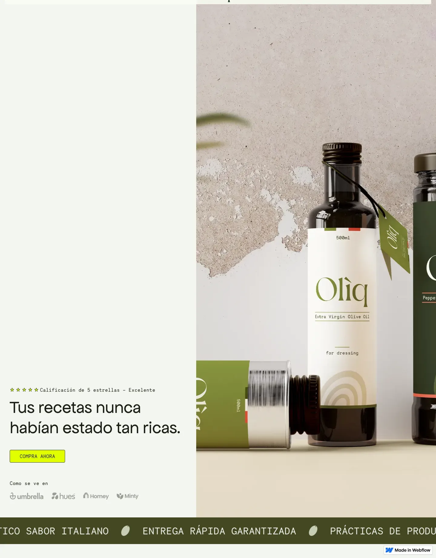 Diseño de página web para restaurantes y cafés