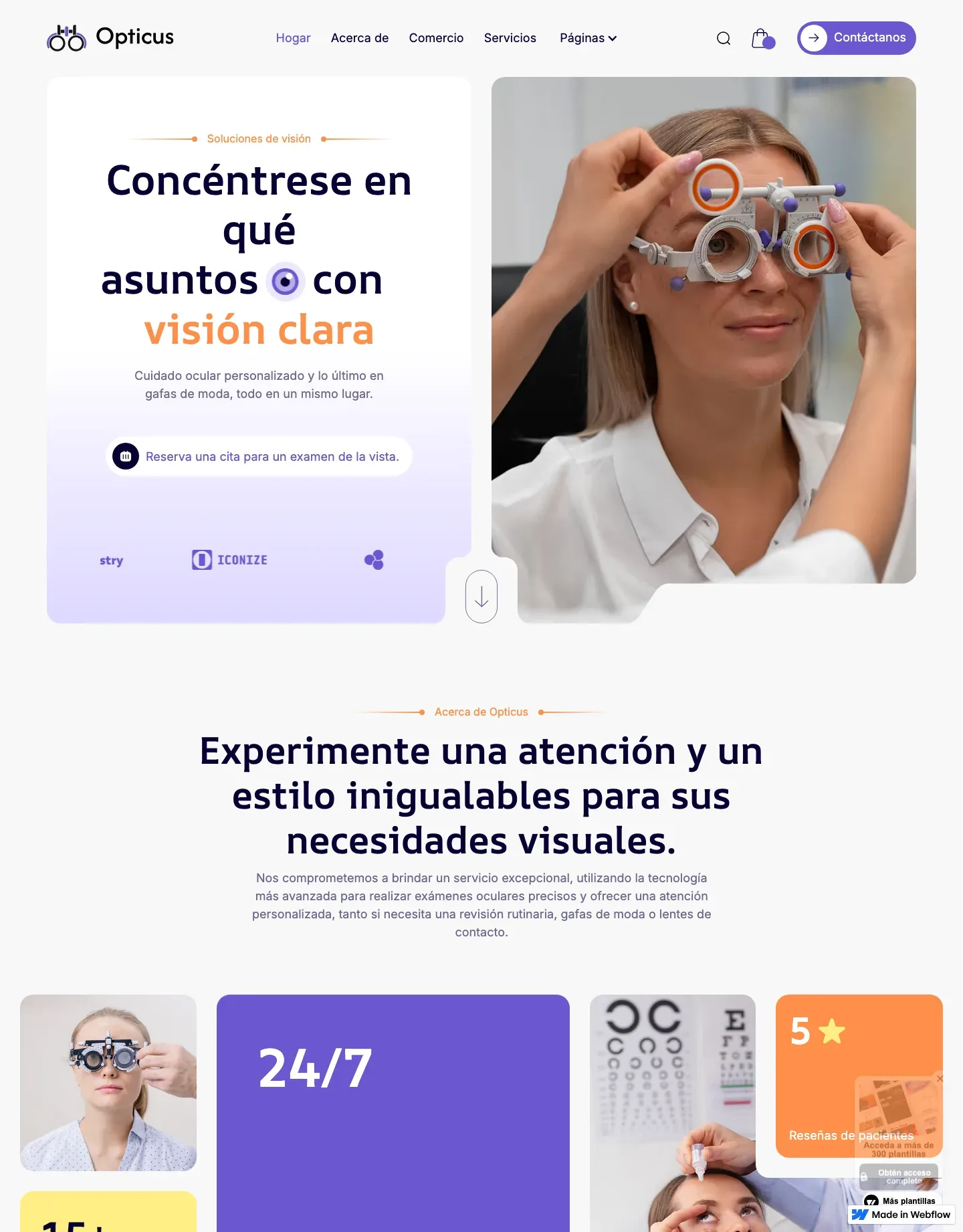 Diseño de página web para salud y bienestar