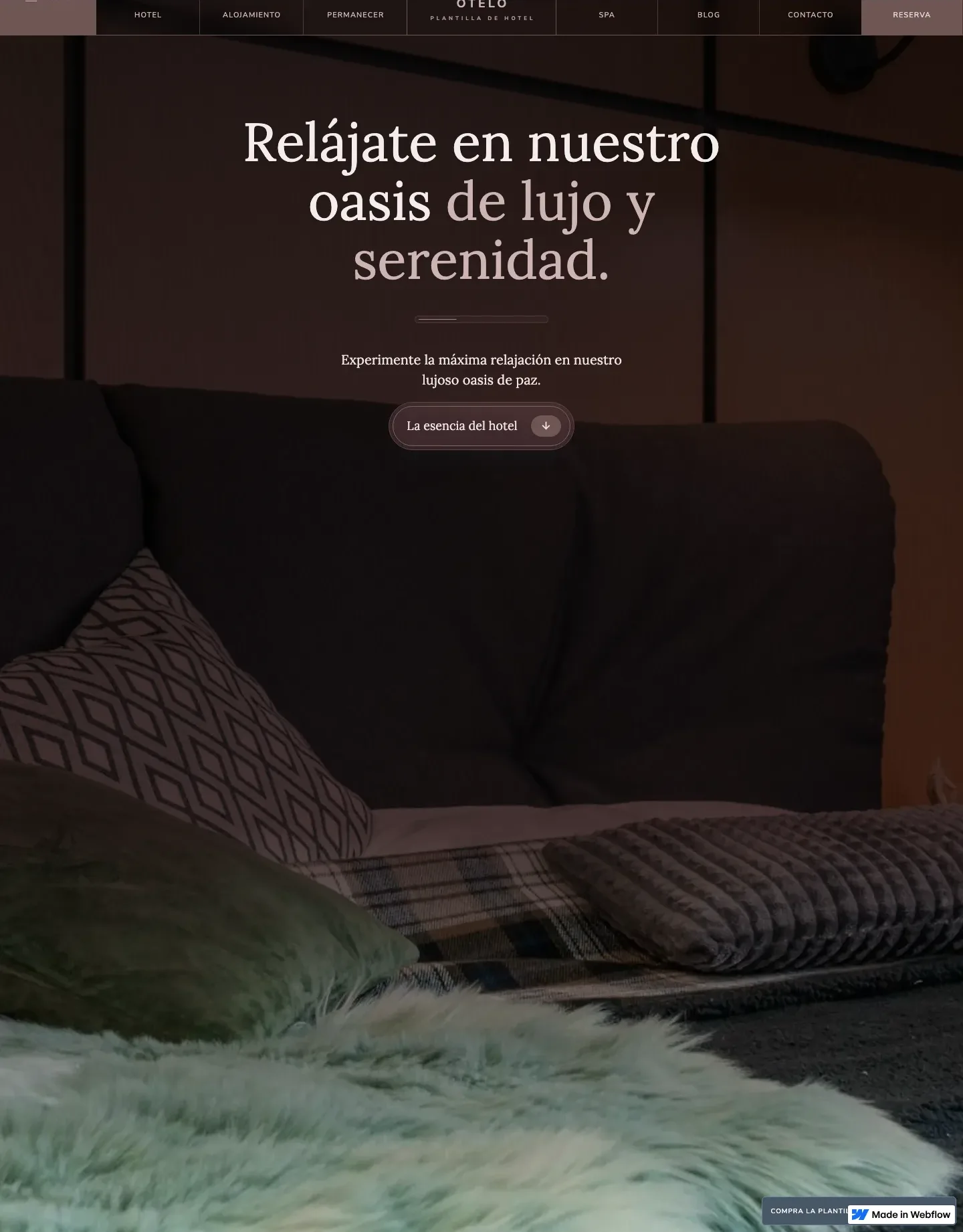 Diseño de página web para hoteles