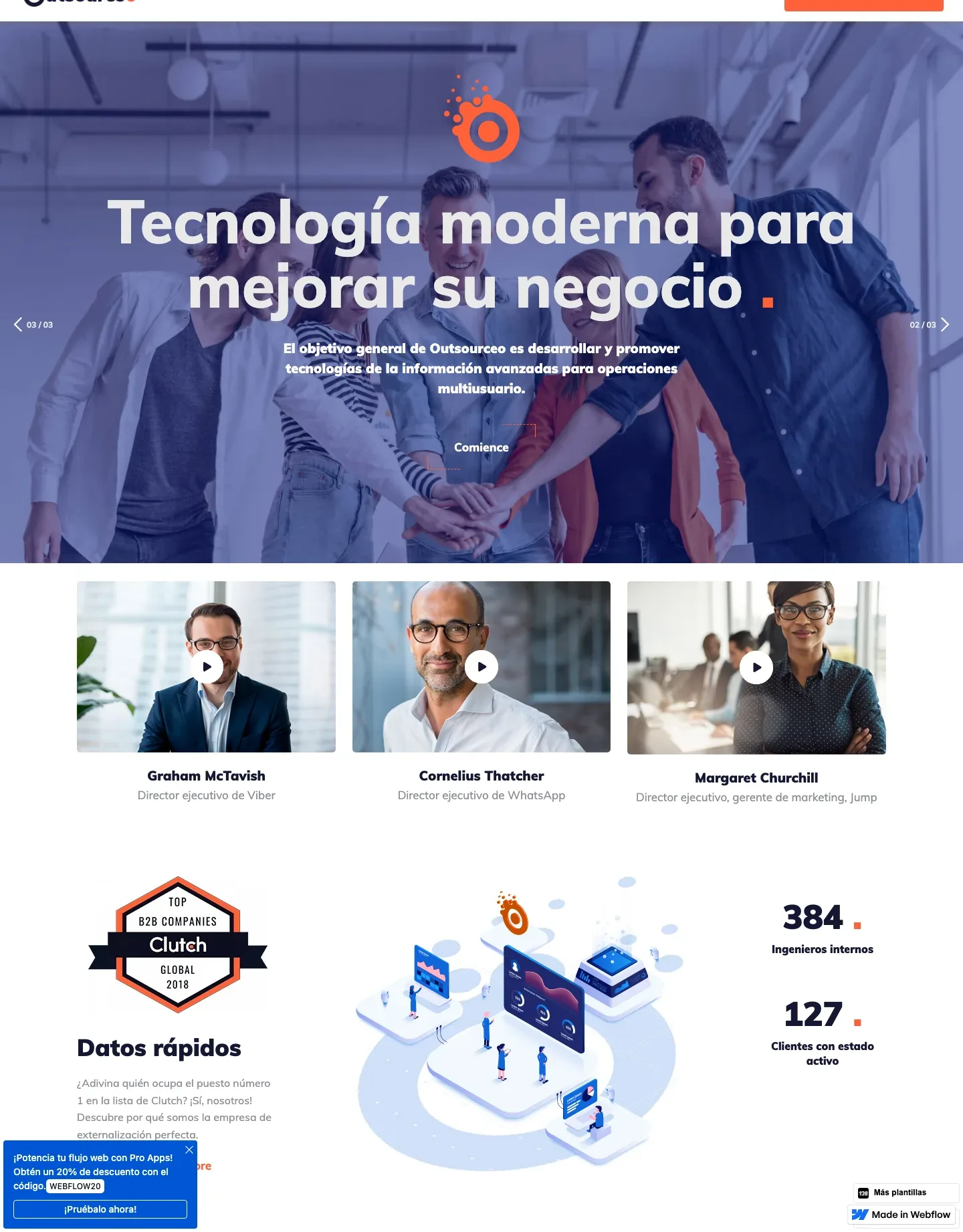Diseño de página web para gimnasios