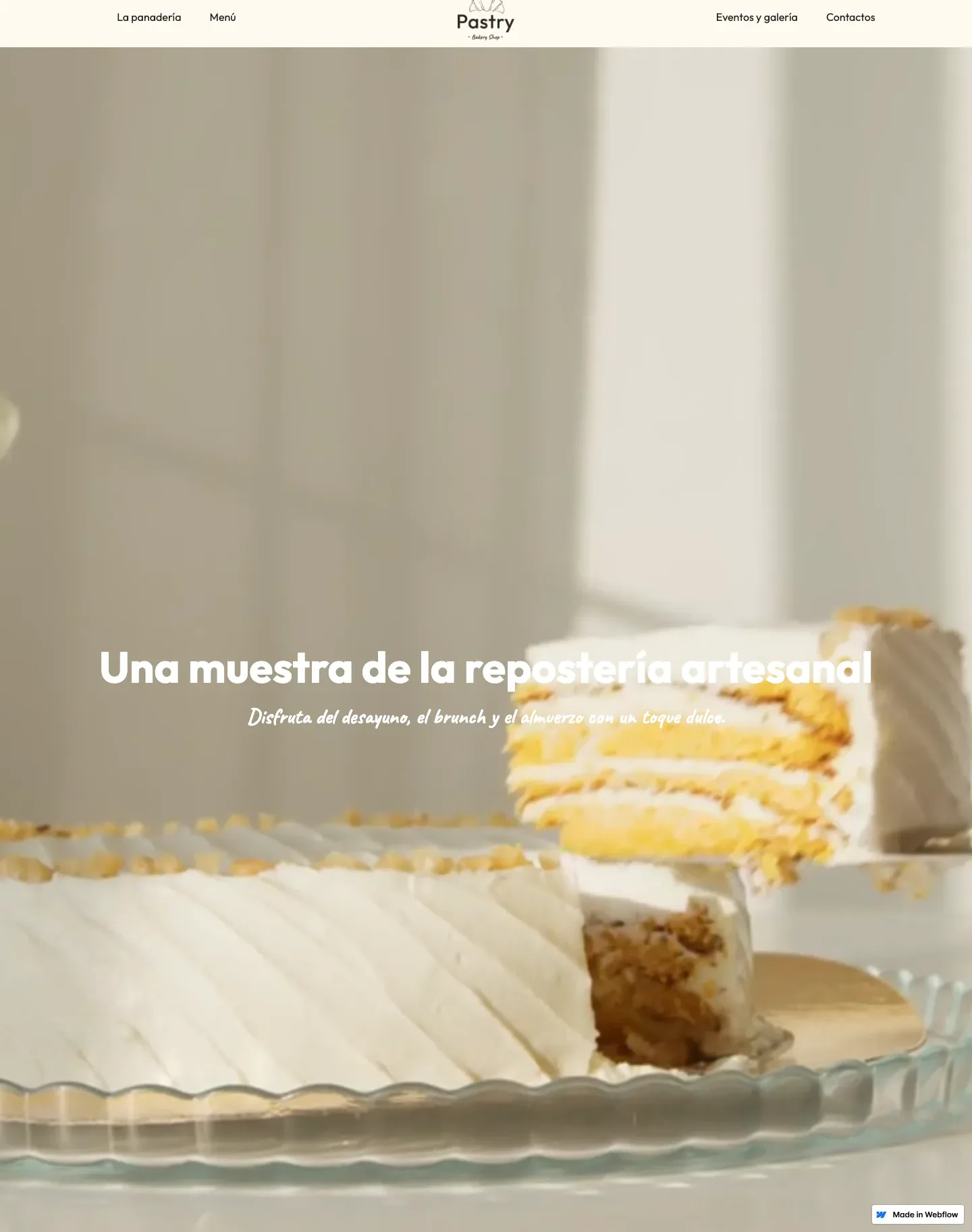 Diseño de página web para restaurantes y cafés