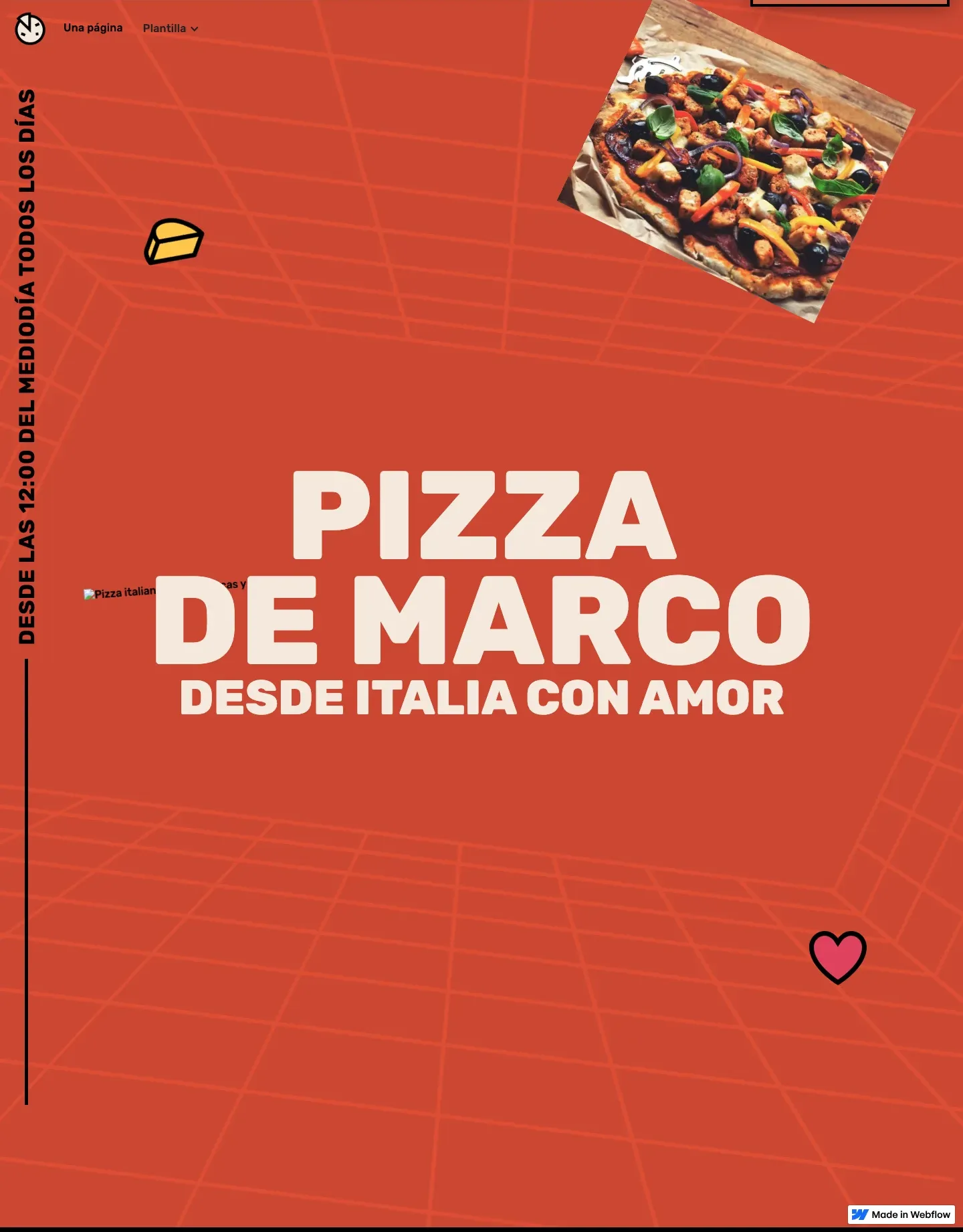 Diseño de página web para restaurantes y cafés