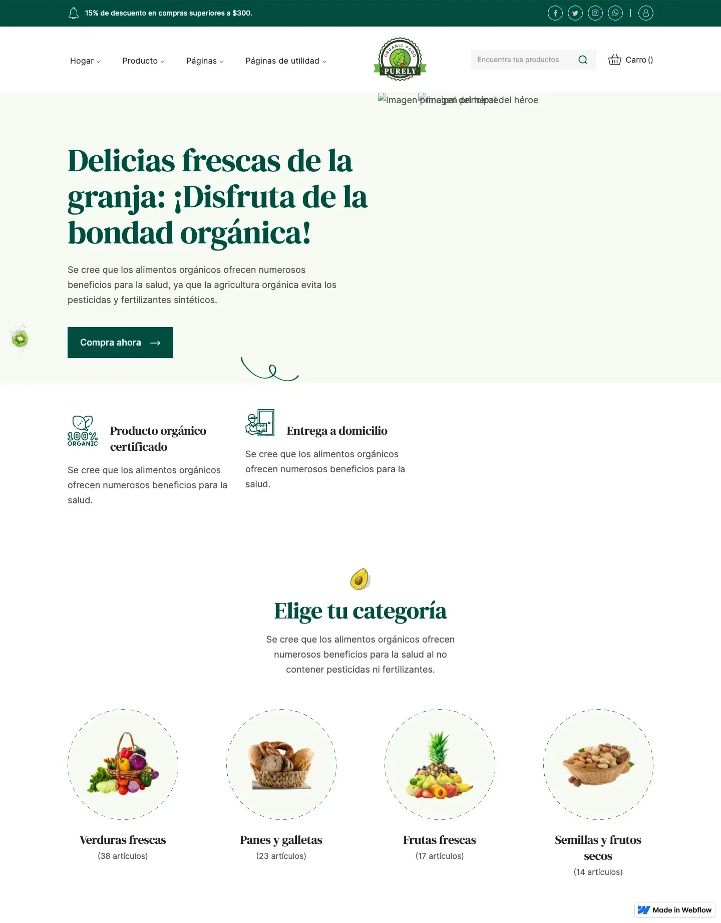 Diseño de página web para restaurantes y cafés