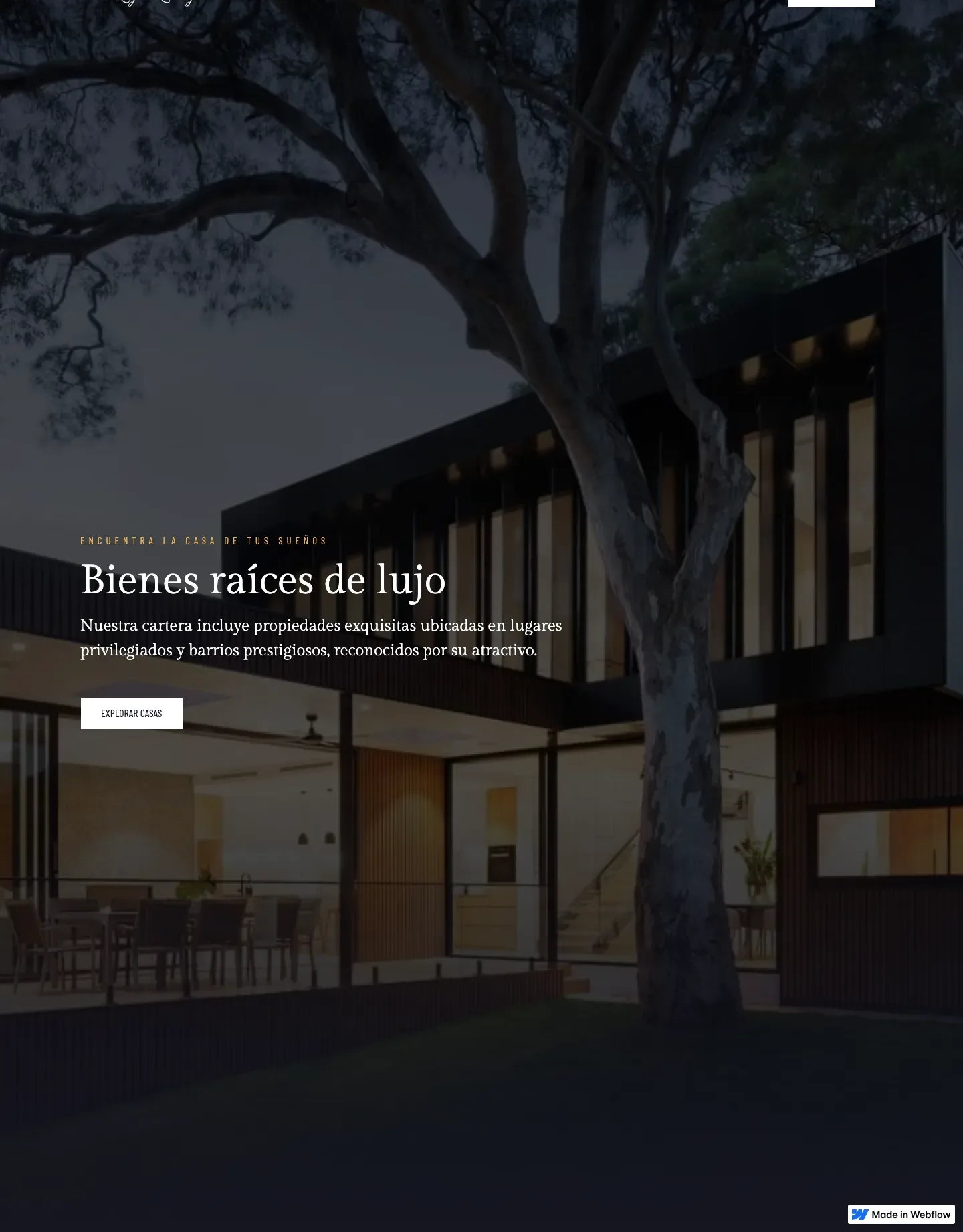Diseño de página web para inmobiliarias