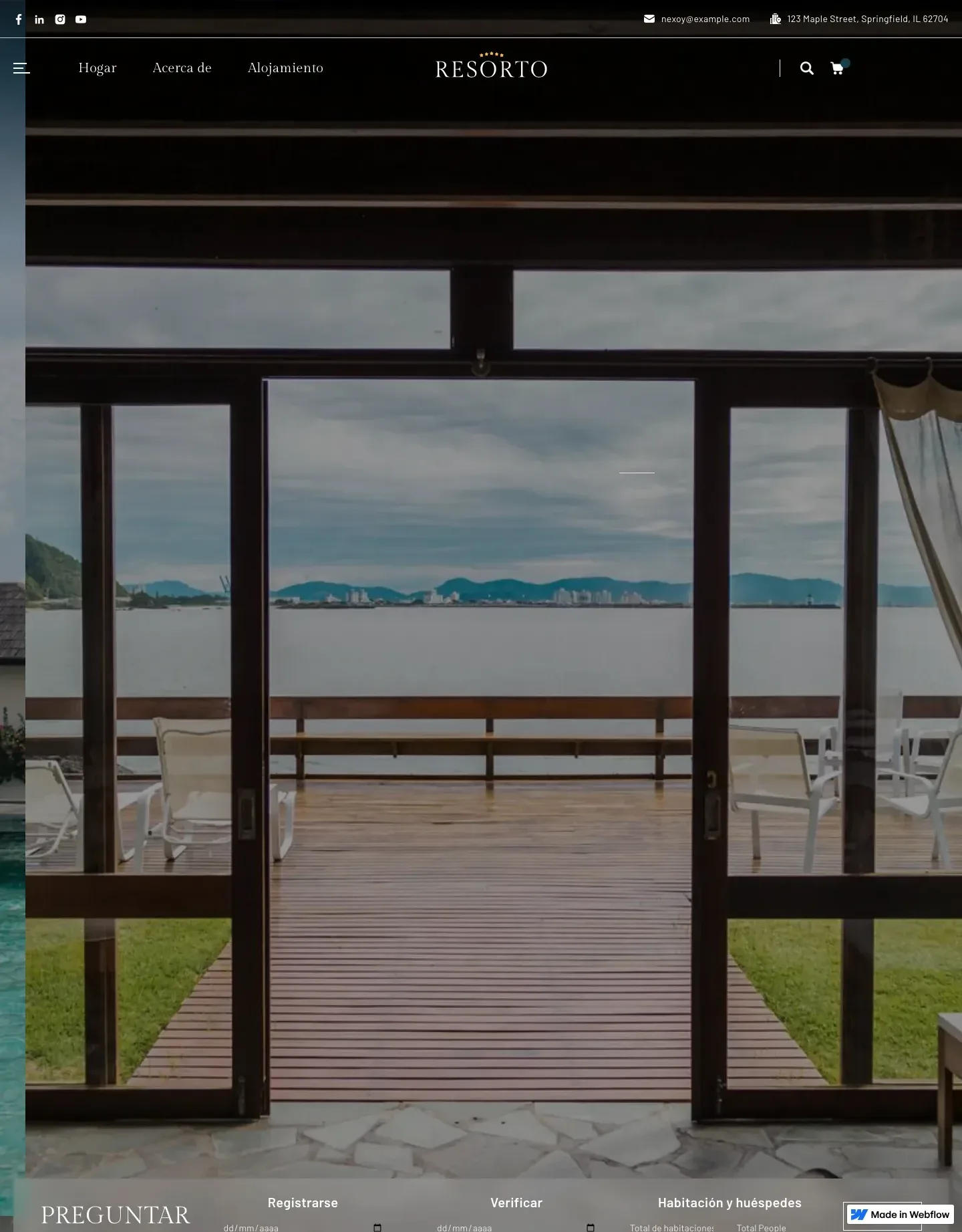 Diseño de página web para hoteles