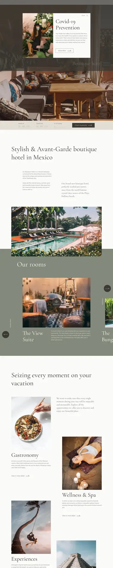 Diseño de página web para hoteles